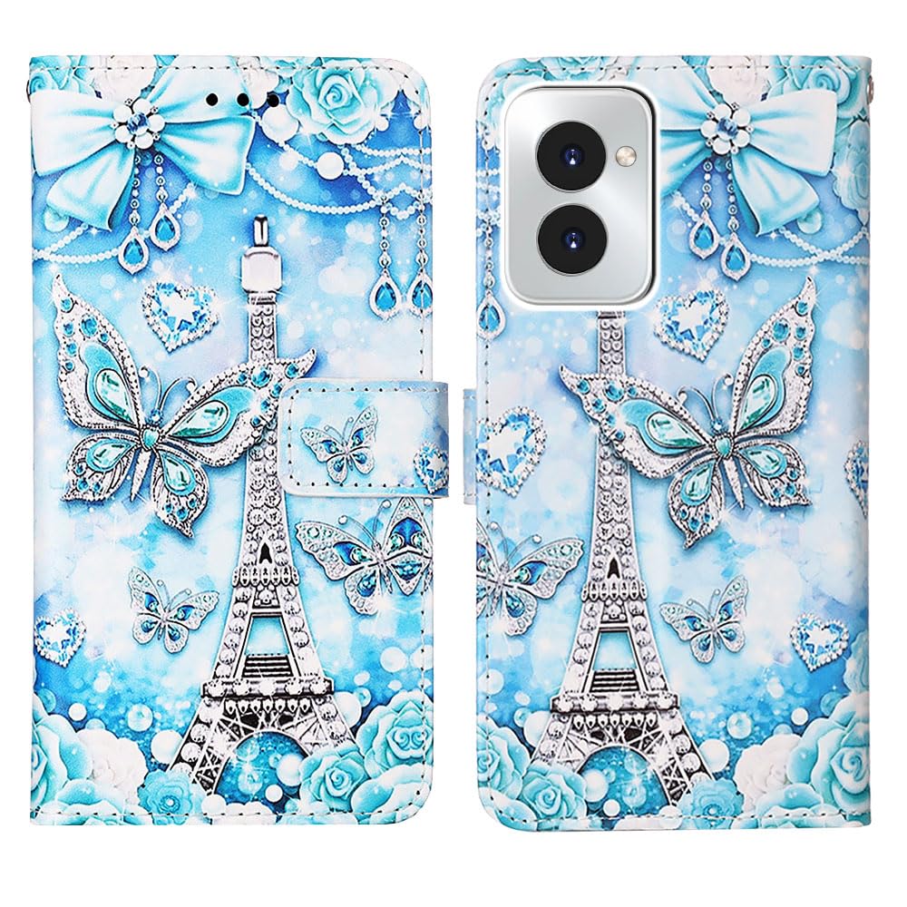 IMEIKONST Moto G7 Power Custodia Pelle PU Creativo 3D Design Magnetica
