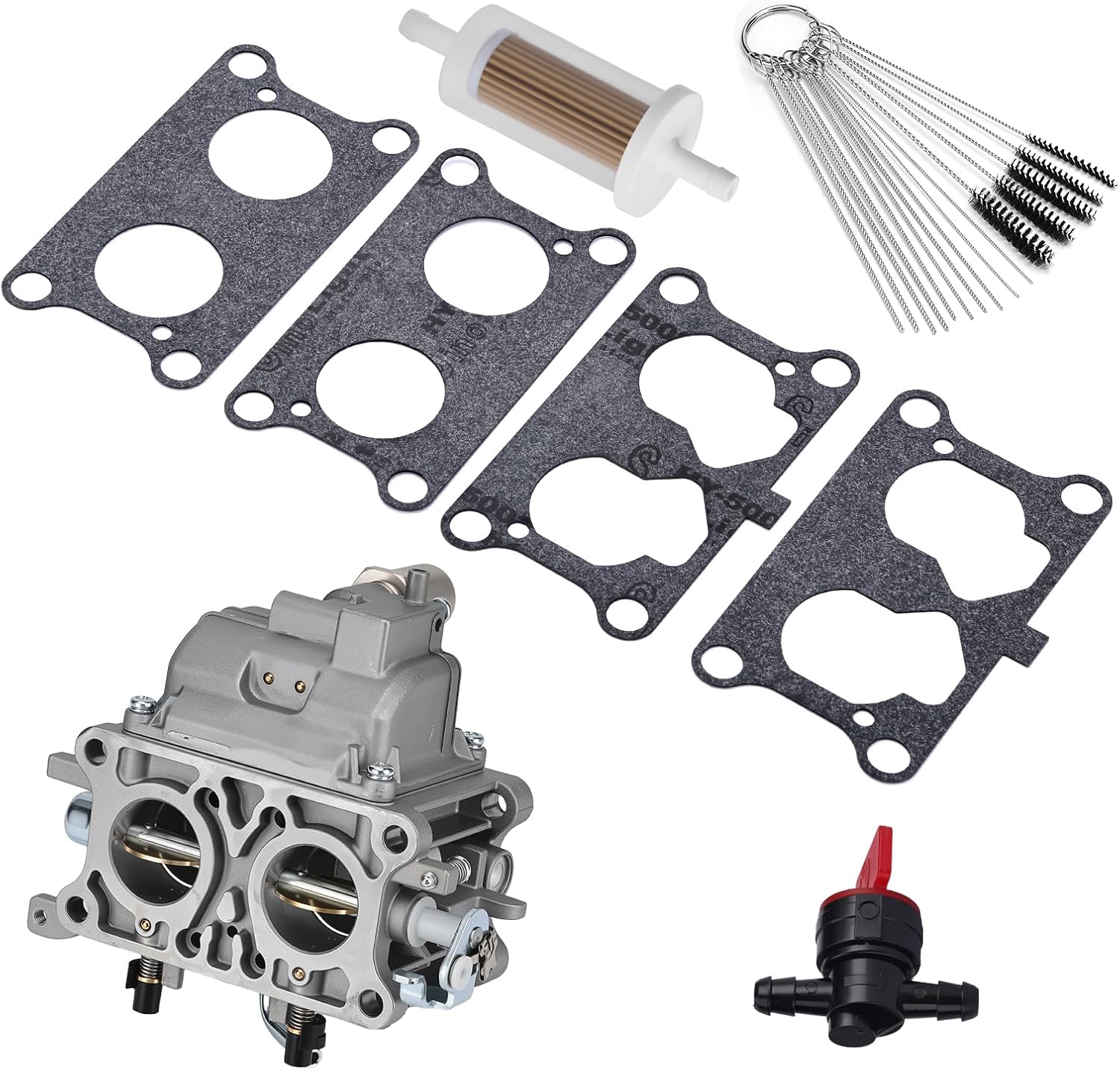 JAVIK Carburetor Carb With Gasket Kit For Kawasaki 4 Stroke Engine FD731V O.E.M# 15003-2974 15004-2063 P226C