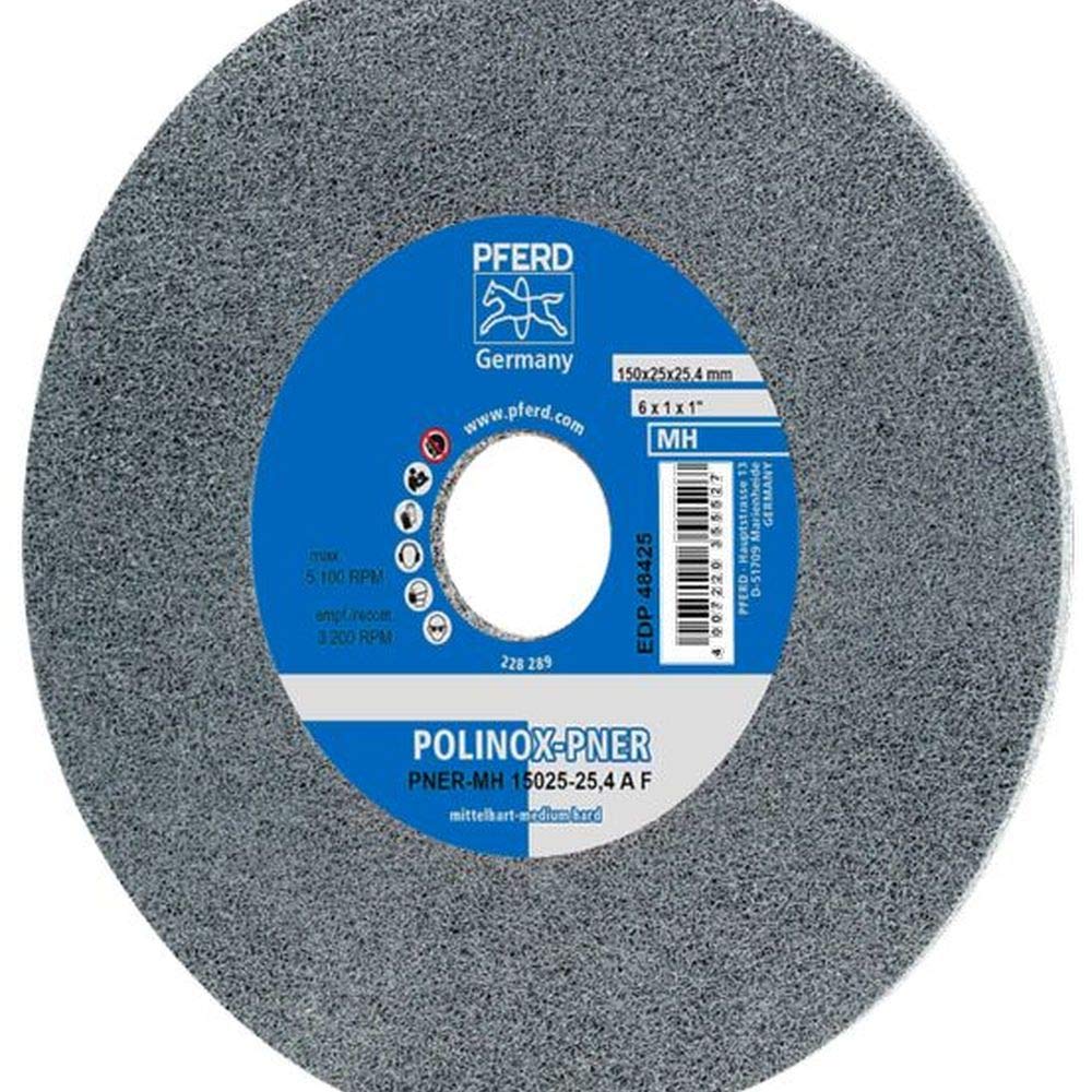 PFERD 6'' X 1/8'' UNITIZED Wheel 1'' A.H. (48361) (5/Each)