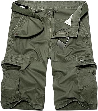 Panegy Herren Sommer Outdoor Cargo Shorts Baumwolle Multi Tasche Bermuda Casual Vintage Kurze Hose Sommerhose Sporthose Knielange Hosen Amazon De Bekleidung