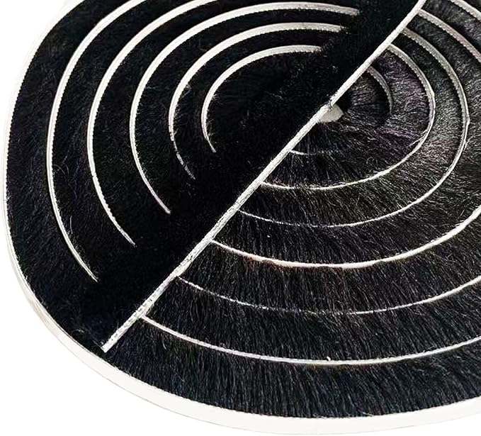 Bürstendichtung Türdichtung Selbstklebend 9 mm(B) x 15 mm(D) x6M(L