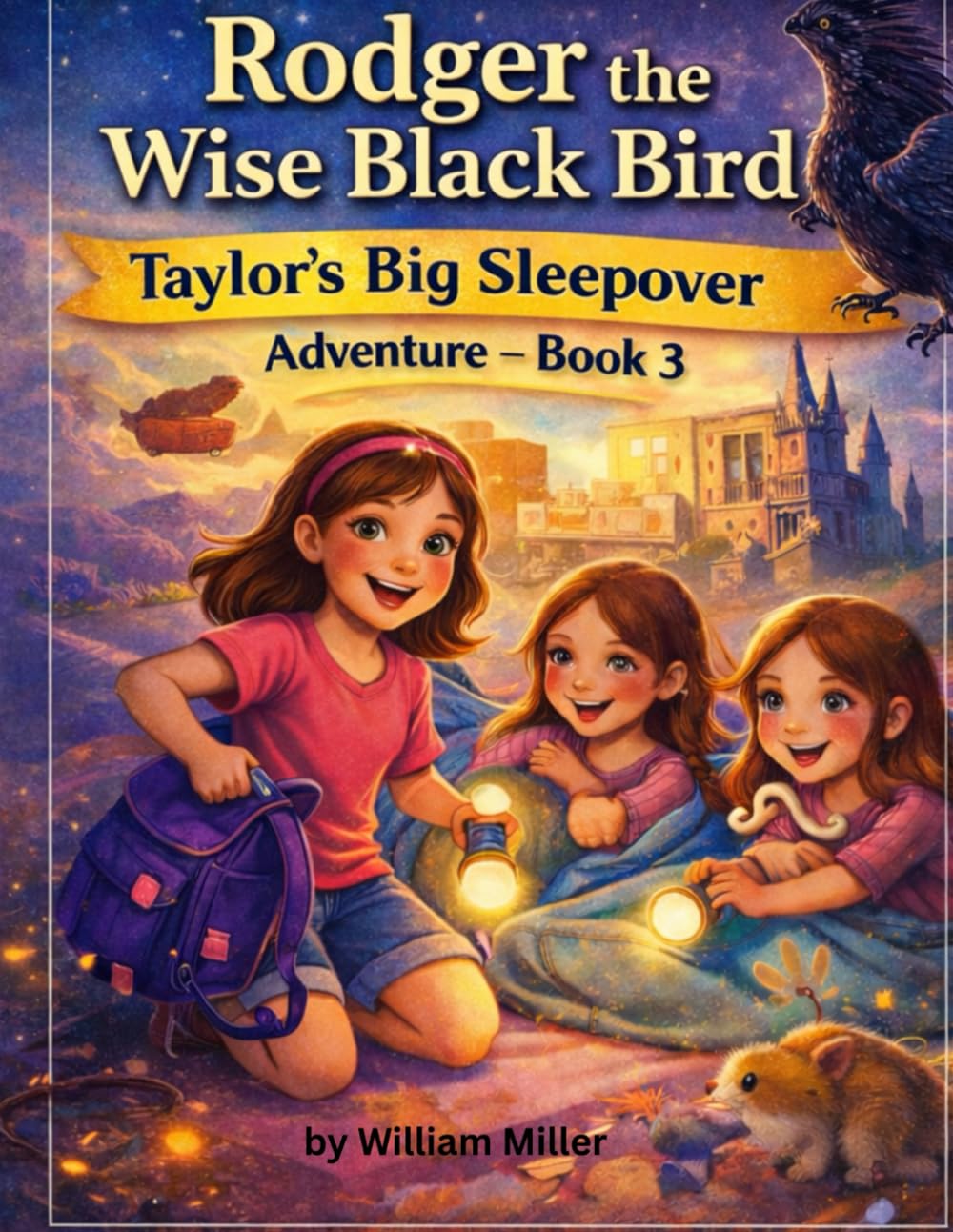 Rodger the Wise Black Bird: Taylor’s Big Sleepover Adventure – Book 3