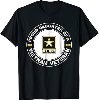 Proud Daughter Of A Vietnam Veteran – 4th Of July Tshirt