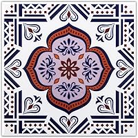 Vista 8 de DICOFUN 1 hoja de azulejos de cobre para despegar y pegar, azulejos de acero inoxidable para salpicaduras de metal para cocina, pegar en protector