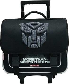 cartable transformers roulettes