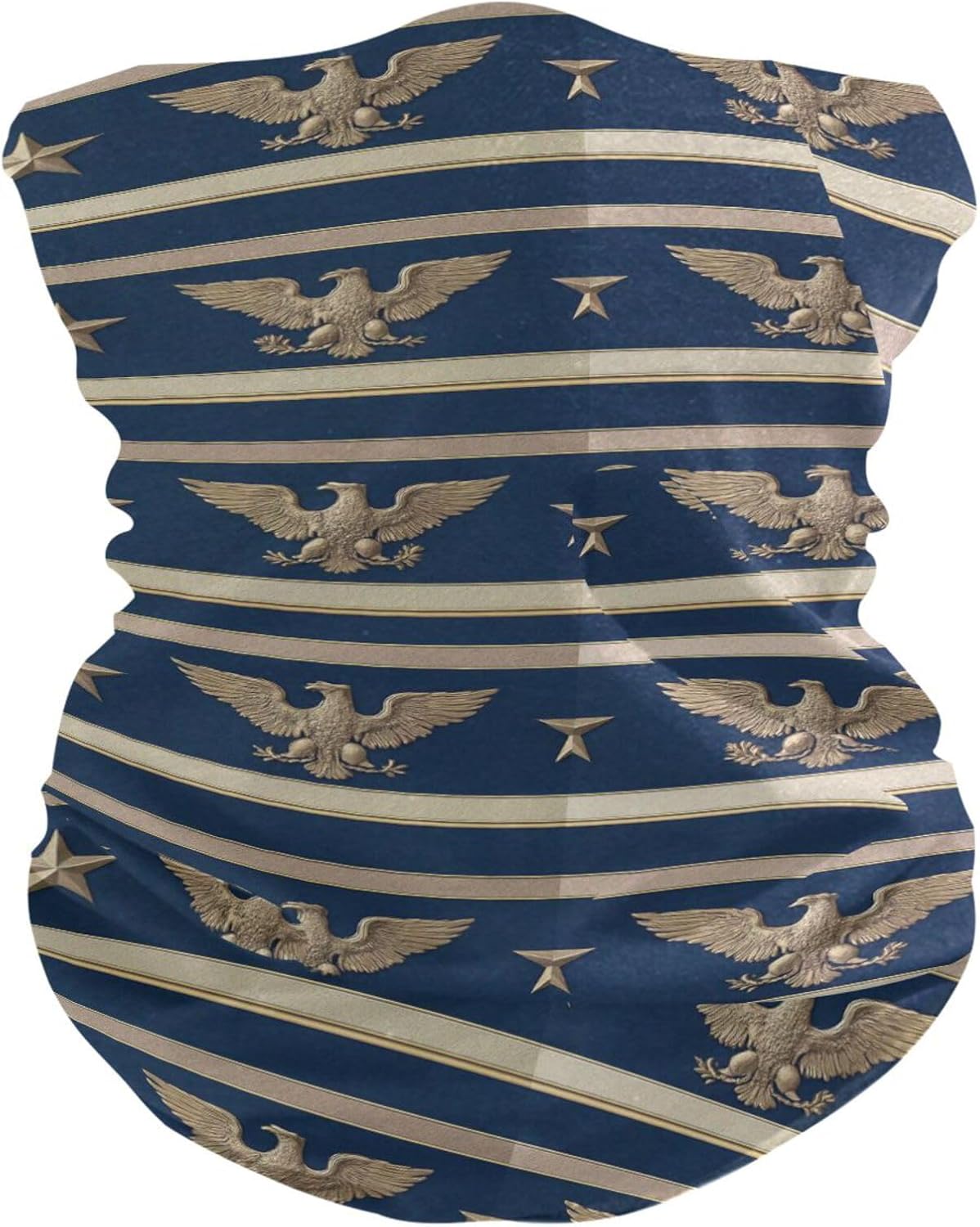 GuoChe Luxury Elegant Striped Wallpaper Four season Sun protection Head And Neck Gaiter Multipurpose Cooling Face Mask Reusable for Kayaking Kayaking Halloween Mask máscara para el