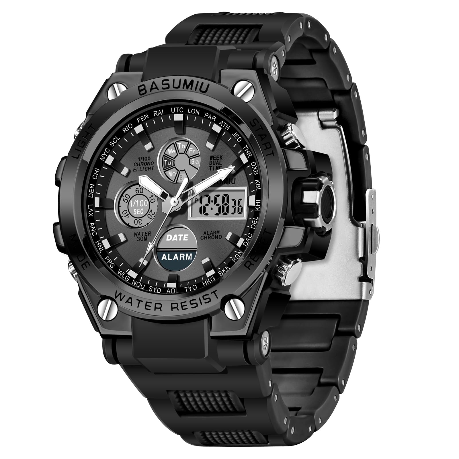 Military Tactical Watches for Men Luxury Black Digital Work Mens Watches Sport Dive Men's Wrist Watches Waterproof Cheap