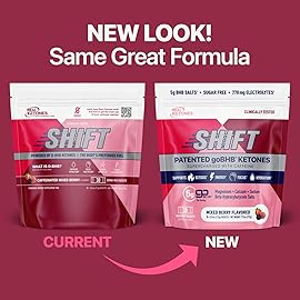 Real Ketones BHB Exogenous Ketones Drink Mix Packets Keto Electrolytes Powder Packets No Sugar with 4 Main Fasting Electrolytes Plus Hydrating Patented Keto BHB - 30 Count Mixed Berry Caffeine