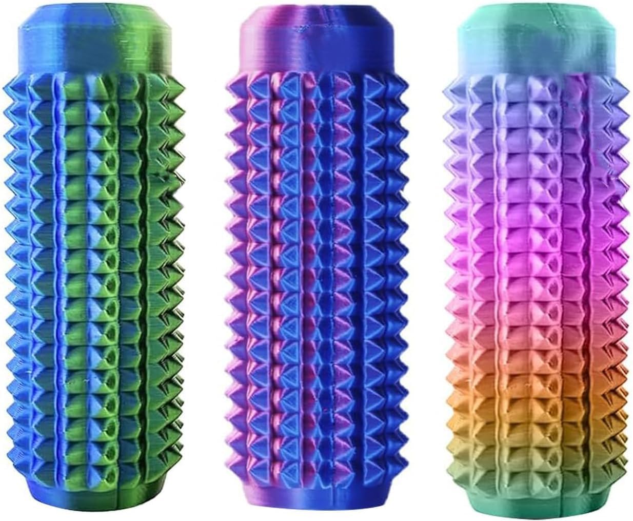 3PC Little Ouchies Fidget Toys Adults, Pain Stim Fidget Anxiety Relief for Anxiety and Stress Reduction,Portable Travel Stress Relief Spiky Fidget Keychain