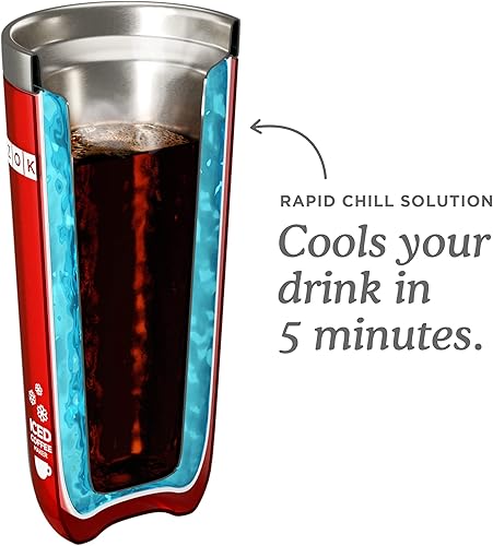 Miniatura 2 de Cafetera Zoku taza de viaje Rojo