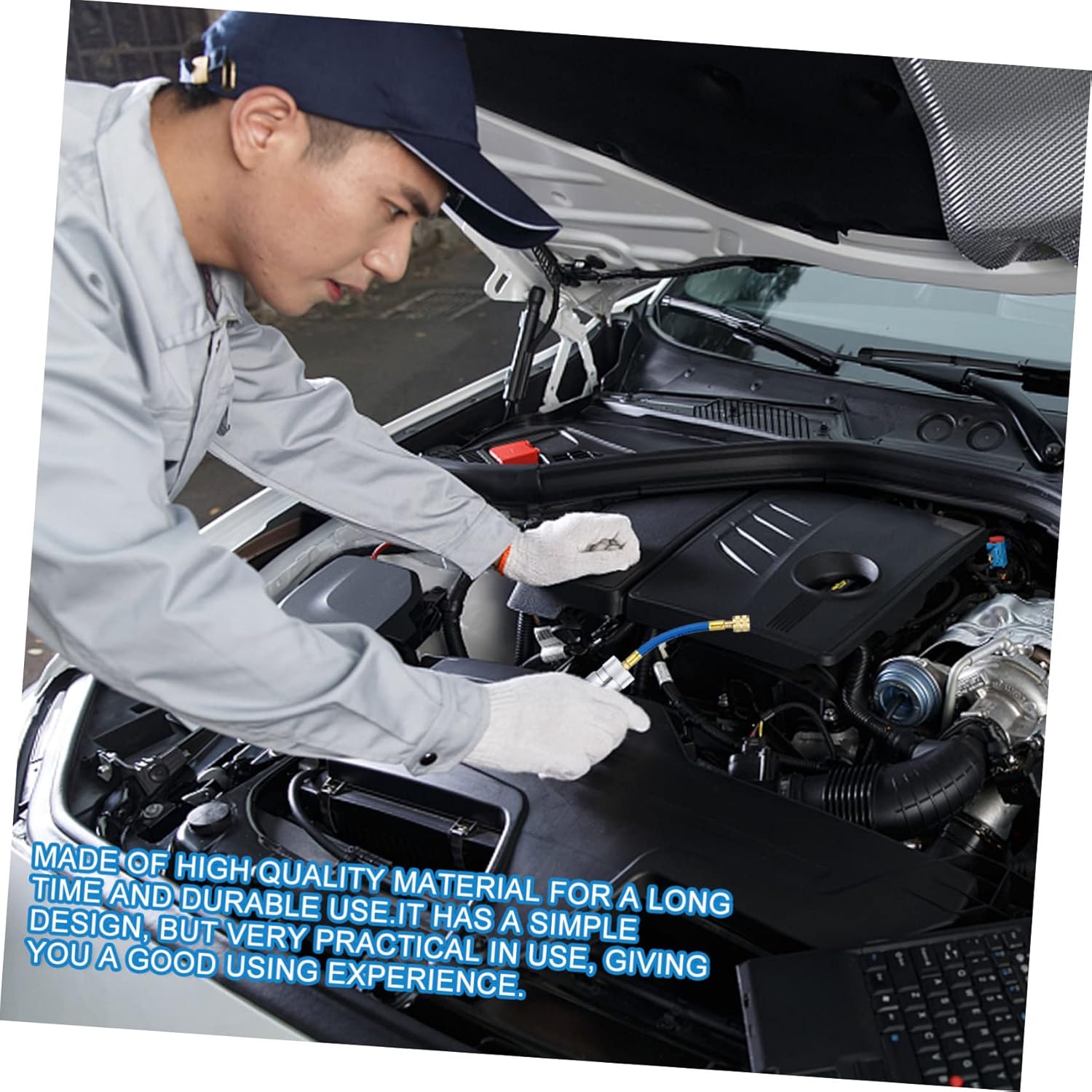 Oil Injector Kit for Systems Dye Injection Tool Filling Tube Leak Detection Made Easy