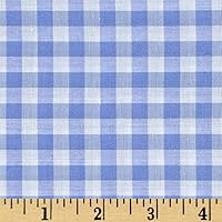 Vista 1 de Richcheck 60" Gingham Check 1/4" Azul, Tela por yarda