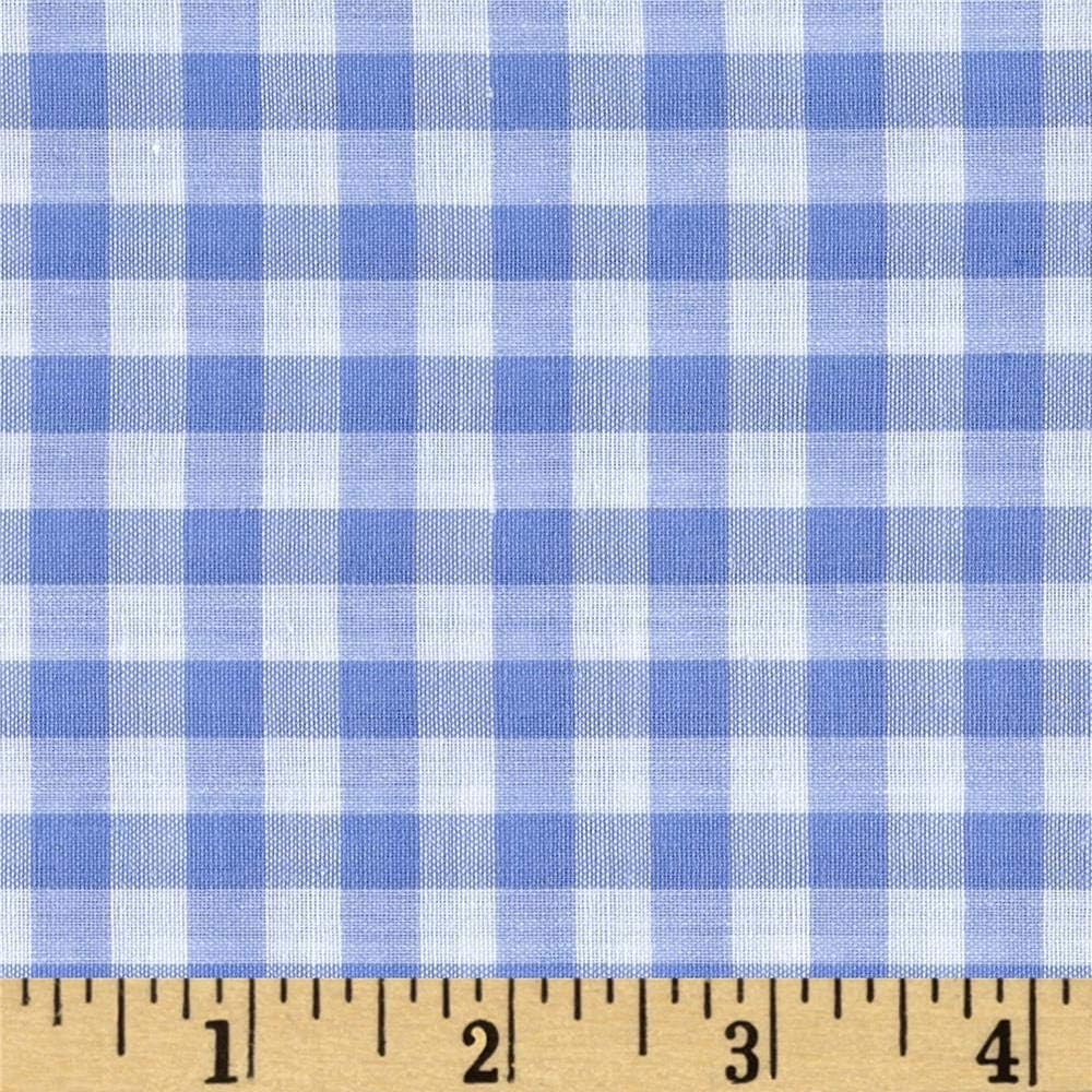 Textiles Richcheck 60in Gingham Check 1/4in Blue By The Yard
