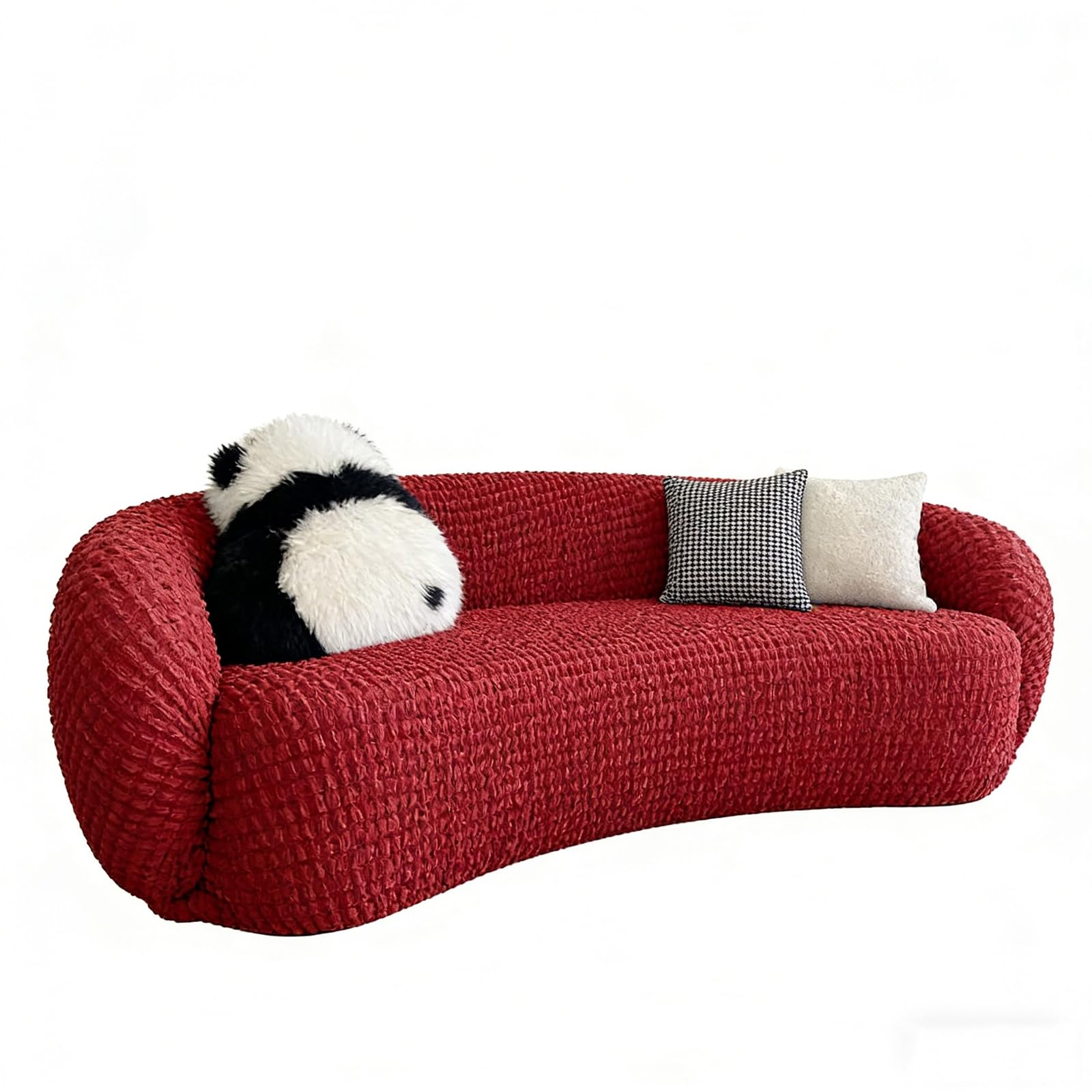 Housse de canapé fil à bulles pour un salon moderne et cosy