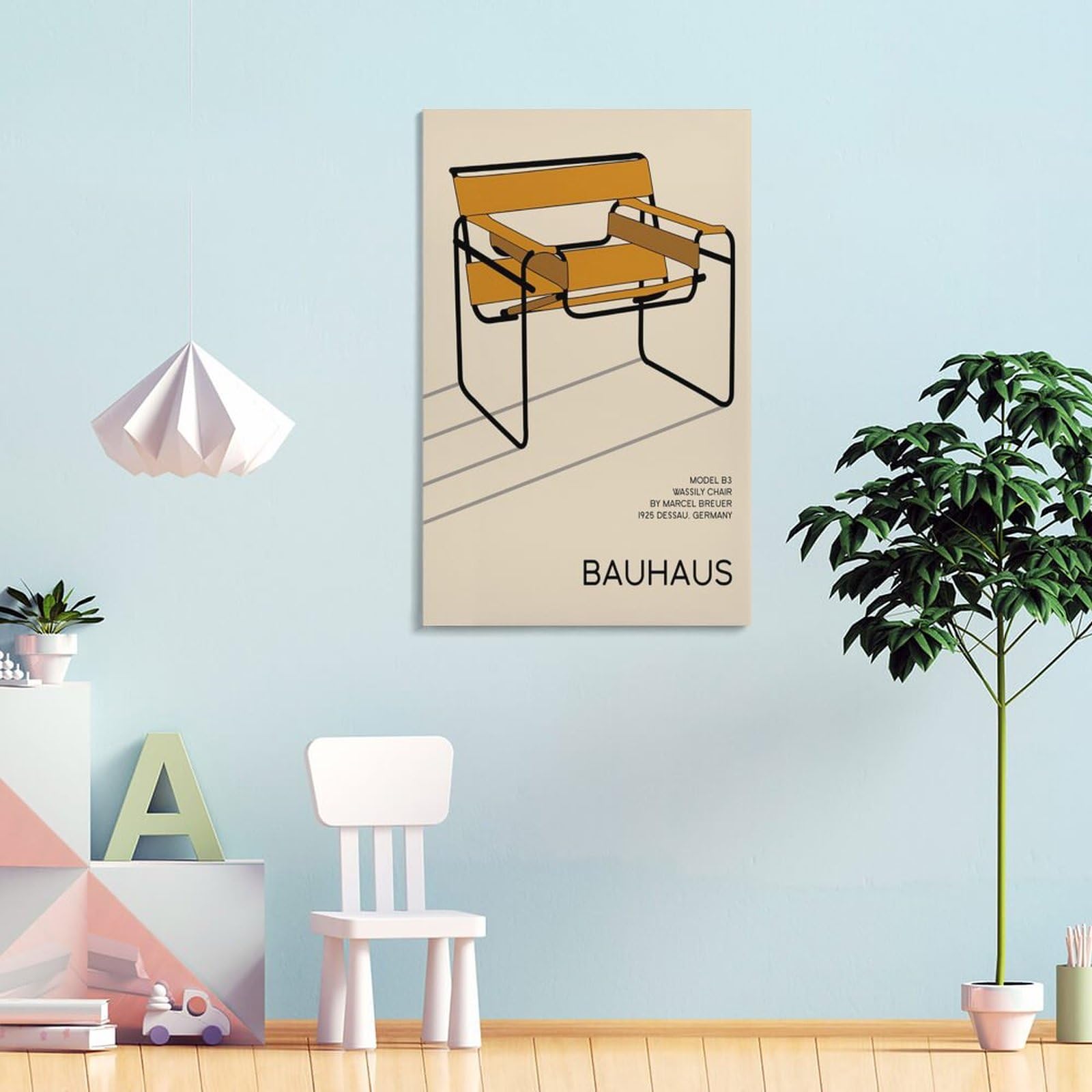 Amazon.co.jp: ワシリーチェア展ポスター バウハウスポスター