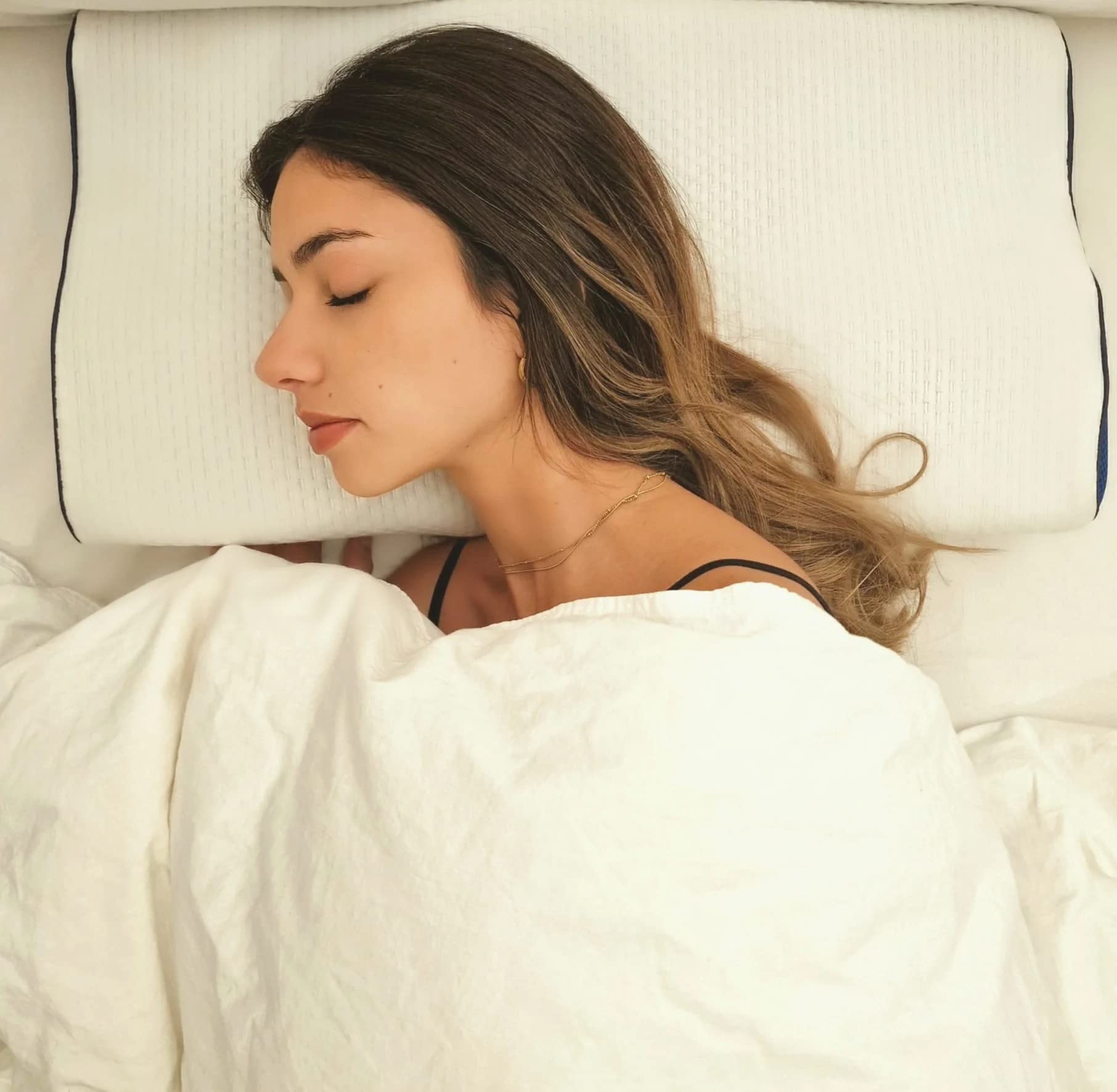 Orthopädisches Kissen Recovery Pillow, ergonomisches Seiten- und Nackenkissen, Memory Schaum