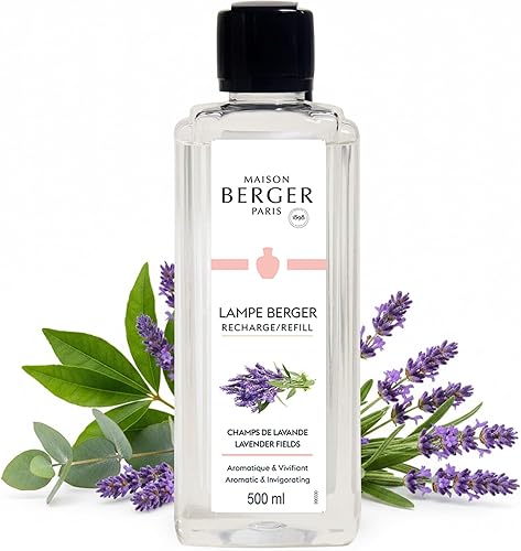 Miniatura 46 de MAISON BERGER Repuesto de fragancia Lampe Berger para difusor de aceite de fragancia del hogar - 16.9 onzas líquidas / 500 mililitros Frescura