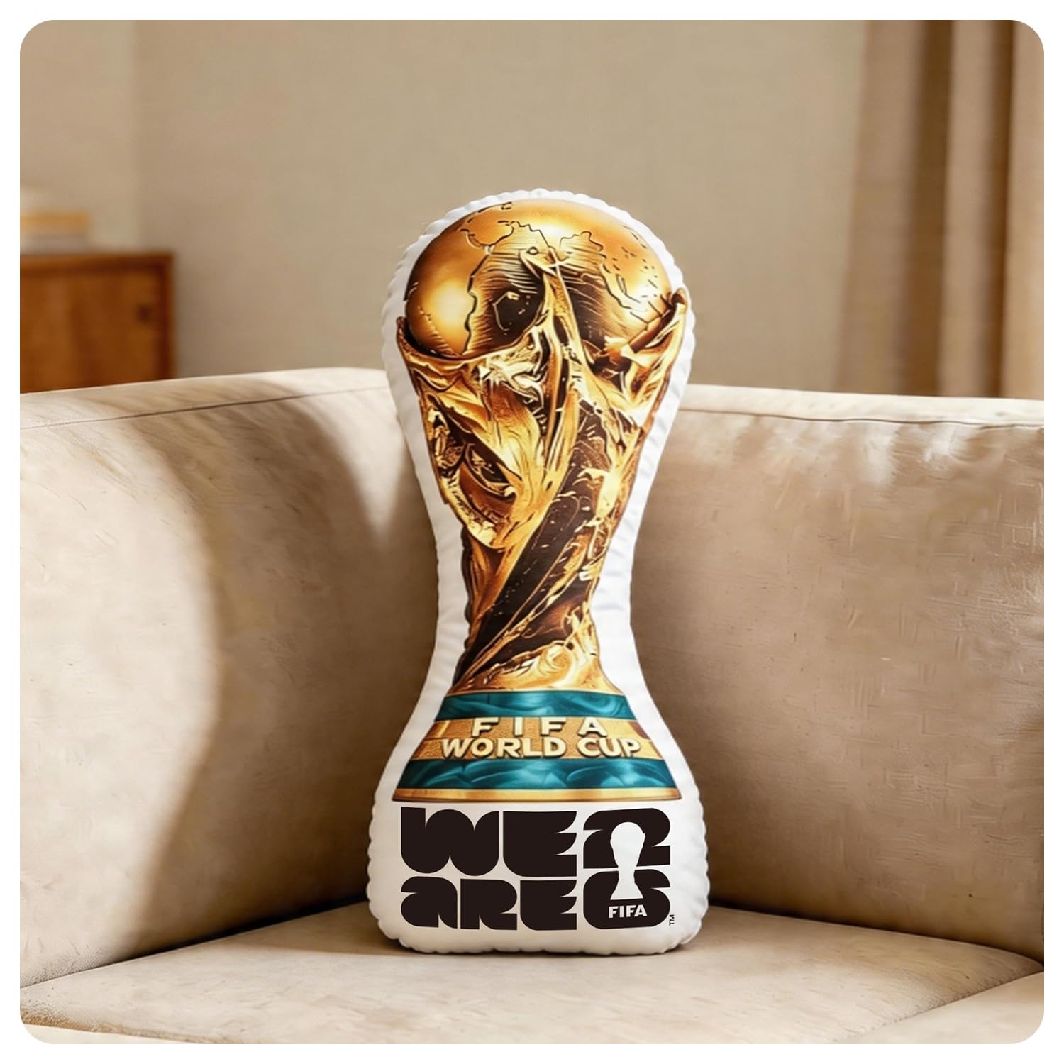 Amazon.co.jp: MESUCA FIFA 2026ワールドカップトロフィーピロー