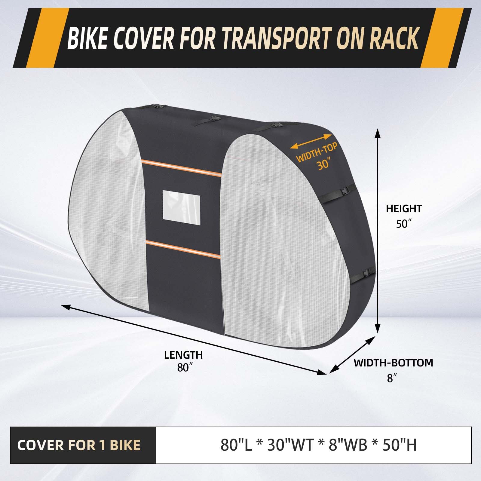 Thule Bike Rack Formosa Covers ALL CLEAR Travel Bike