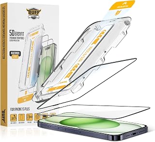 BUFF LABS iPhone 15 Serisi ile Uyumlu 5D EasyFit 2