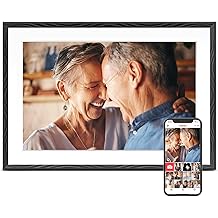 Digital Picture Frame, 10.1'' Frameo Digital Frame Wifi, 32GB Memory, 1280*800 HD Touch Screen Digital Photo Frame, Wall Mountable, Auto-Rotate, Share Instantly, Wedding, Birthday Gifts for Women, Mom