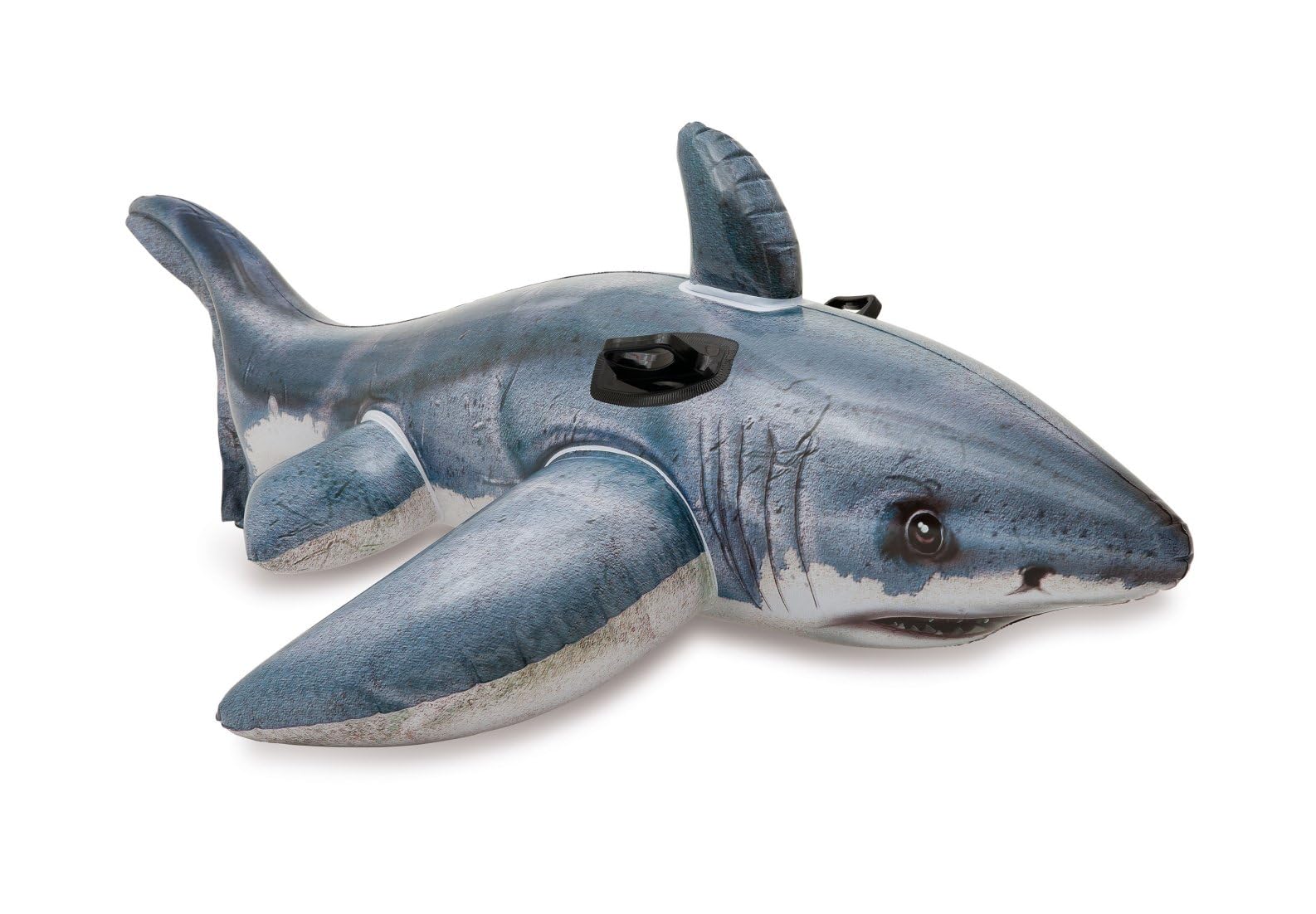 Intex Requin Blanc Gonflable à Chevaucher pour Piscine
