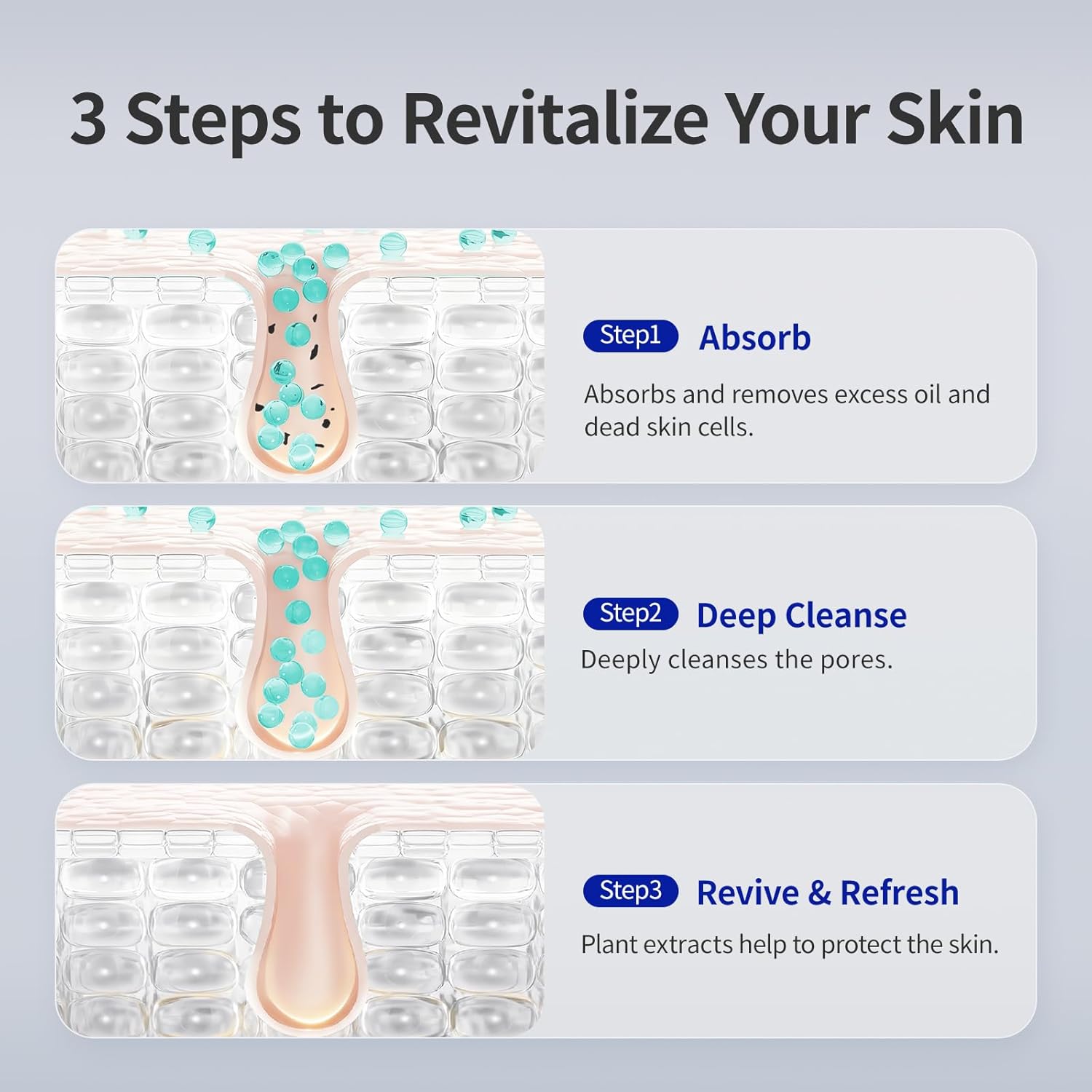 MATERN'ELLA Mud Mask | Pore Purifying Oil-Control Manicouagan Clay Formula with Plant Extract for Blackheads, Oily & Dull Skin Clay Facial Treatment for Women & Men 7.1 Oz. - Image 2