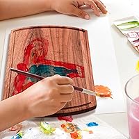 Vista 5 de Patelai 12 Pack Large Cutting Boards Bulk Wooden Kitchen Chopping Boards for Crafts DIY Wedding Housewarming Gift(Walnut Wood,12 x 16 Inch)