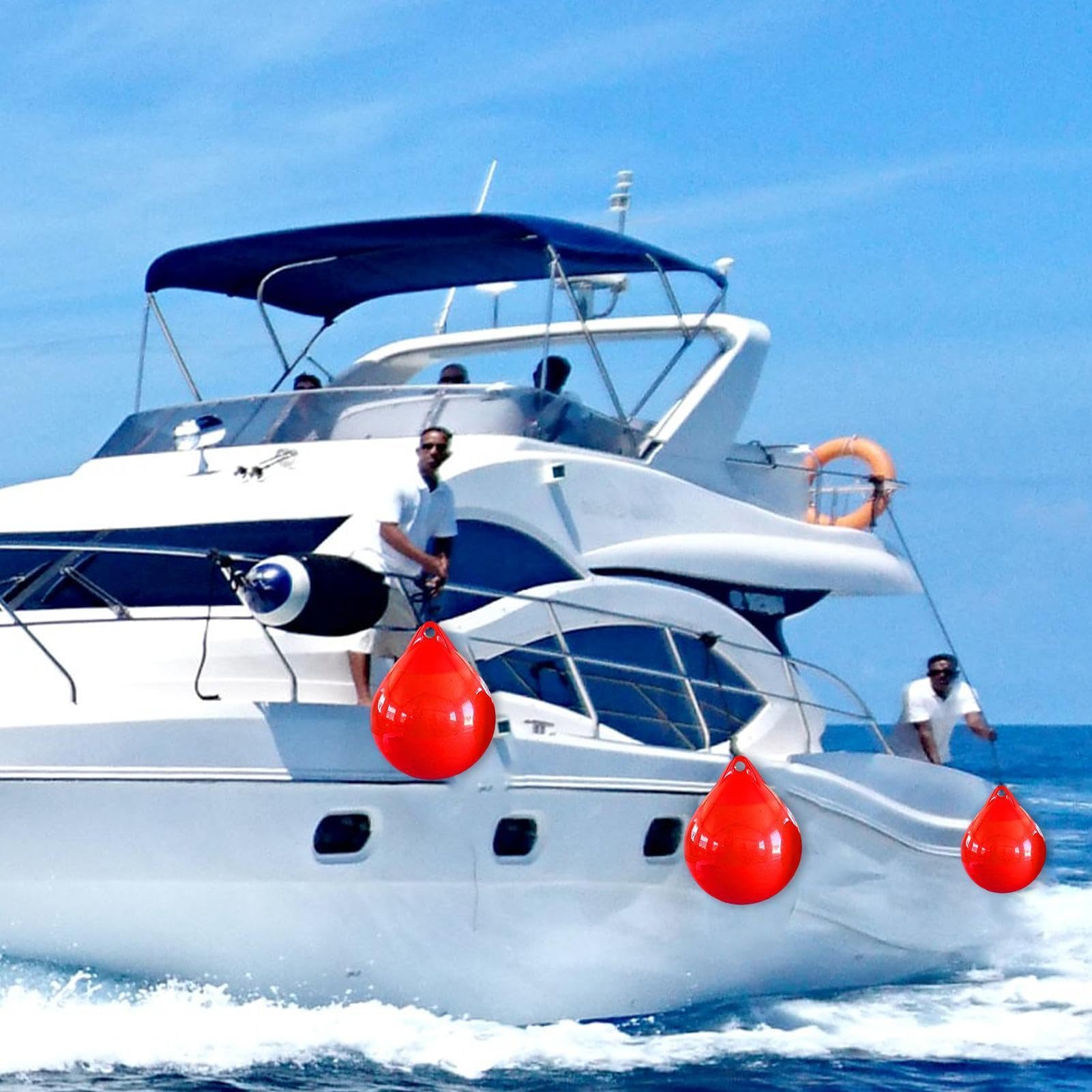 Pontoon - Paraurti galleggianti per barca, a , per marine, pontone, vela, yacht, canoa, kayak, campeggio, escursionismo, spiaggia