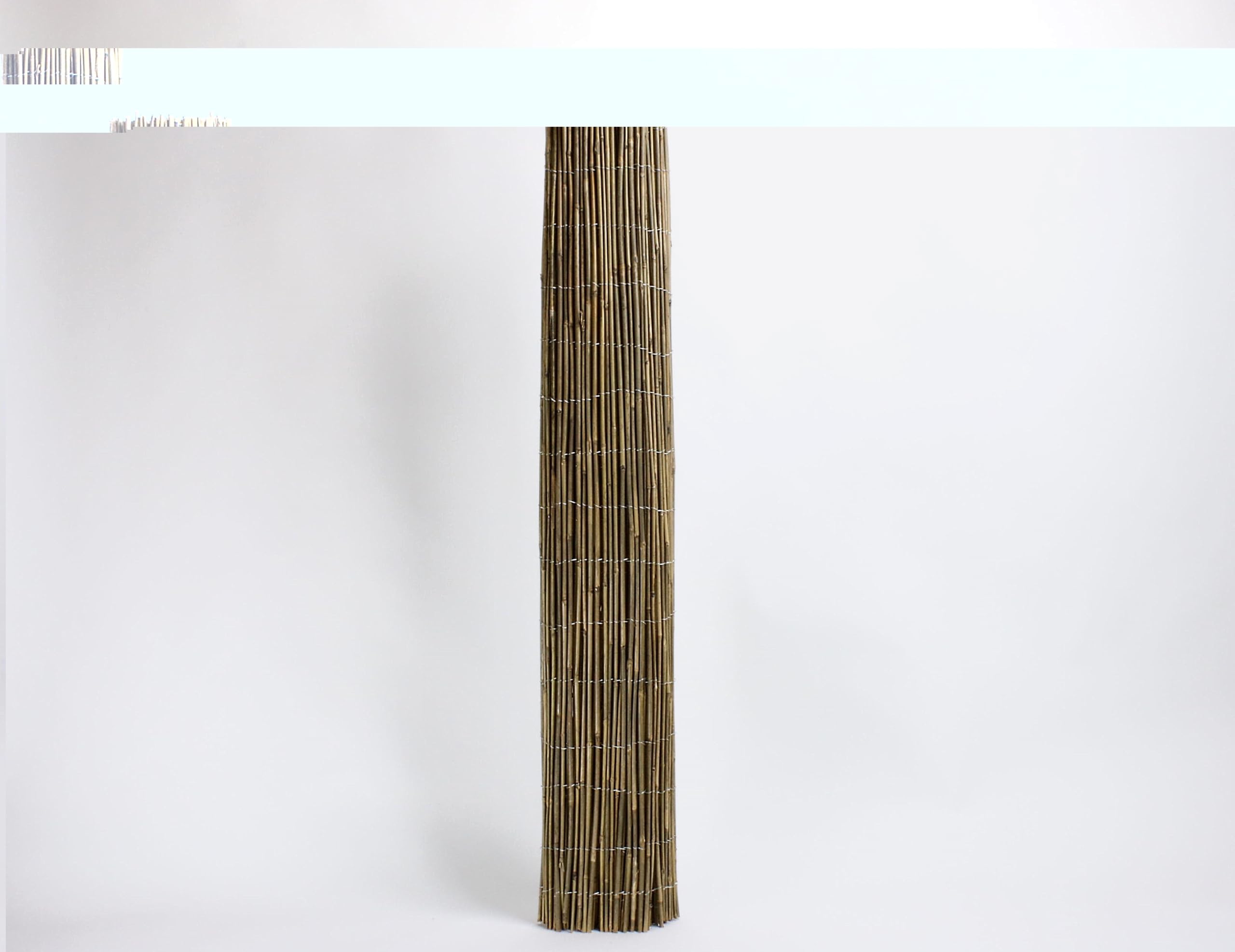 Arella bamboo naturale canne robuste schermante per giardino gazebo tettoie e recinzione Rotolo 3 m, varie altezze – FENCESHOP - H. 100 cm