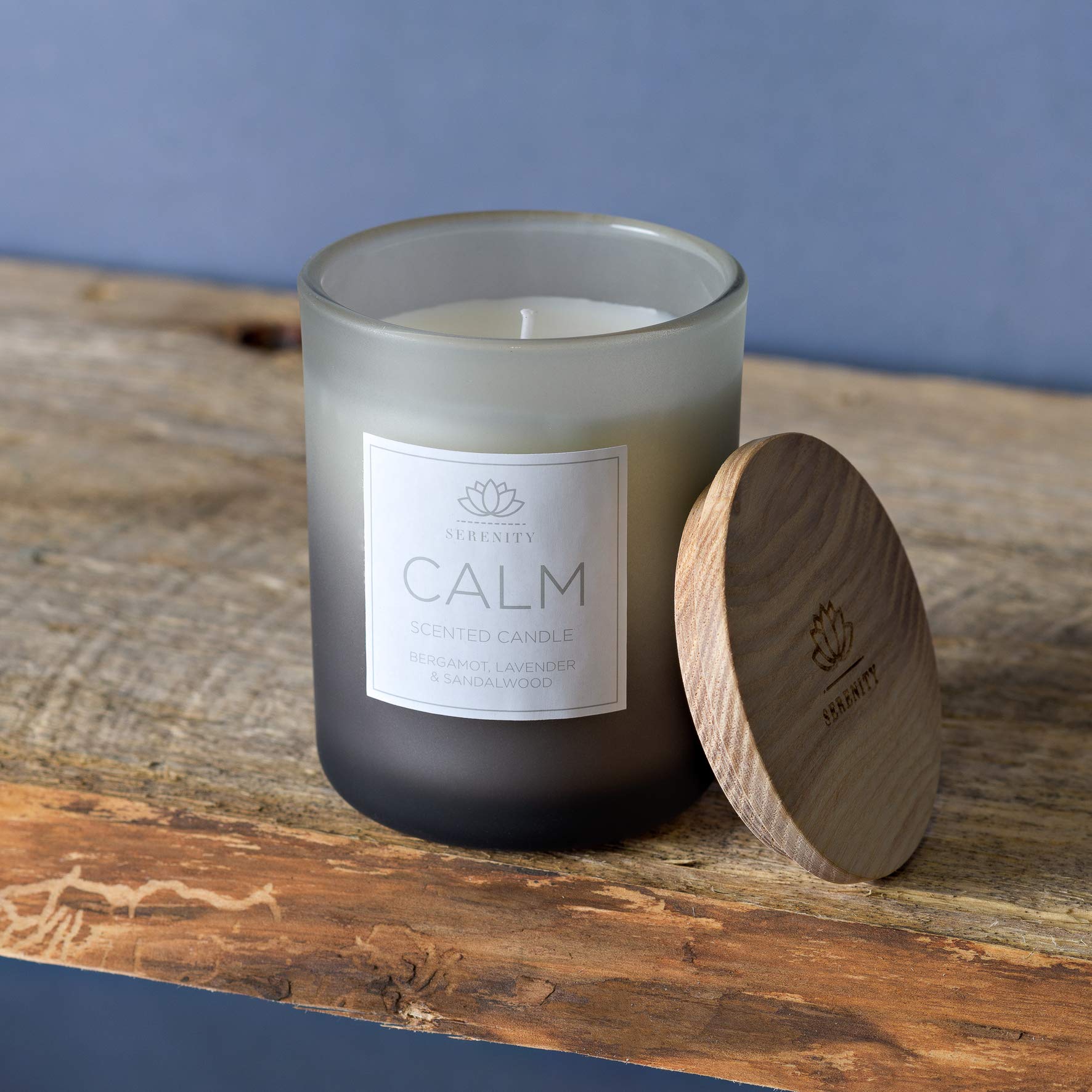 Serenity Calm 120g Candle - Bergamot, Lavender & Sandlewood