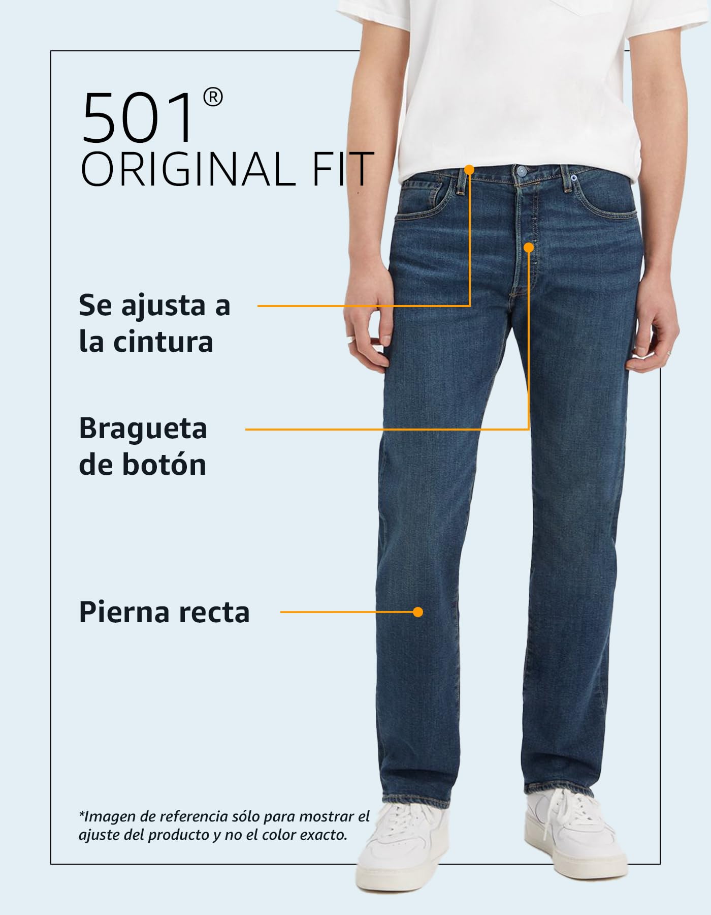 Levi's Hombre 501 Original Fit Vaqueros — view 31