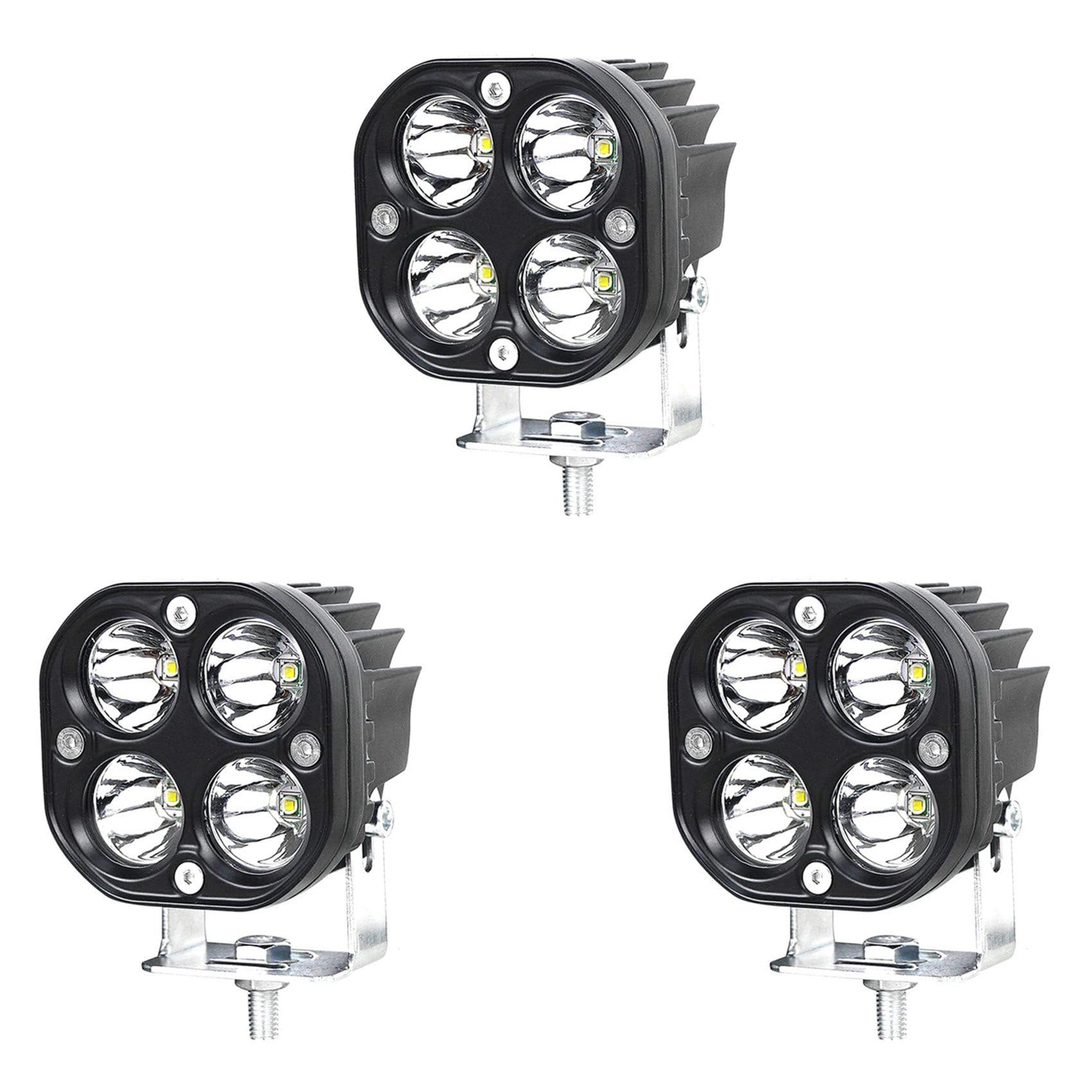 LED Light Pods de 3 pulgadas para accesorios de automóviles focos de trabajo en SUV y camión 4WD 8