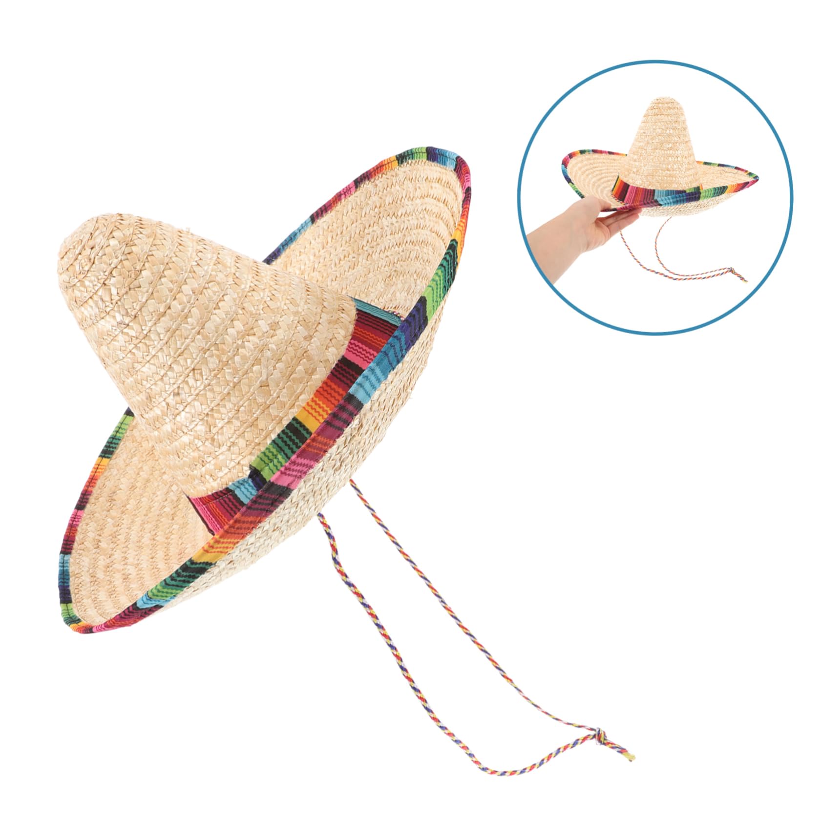 Ipetboom Sombrero De Mexicano con Disfraces y Celebraciones Accesorio para Cinco De Mayo Temáticos