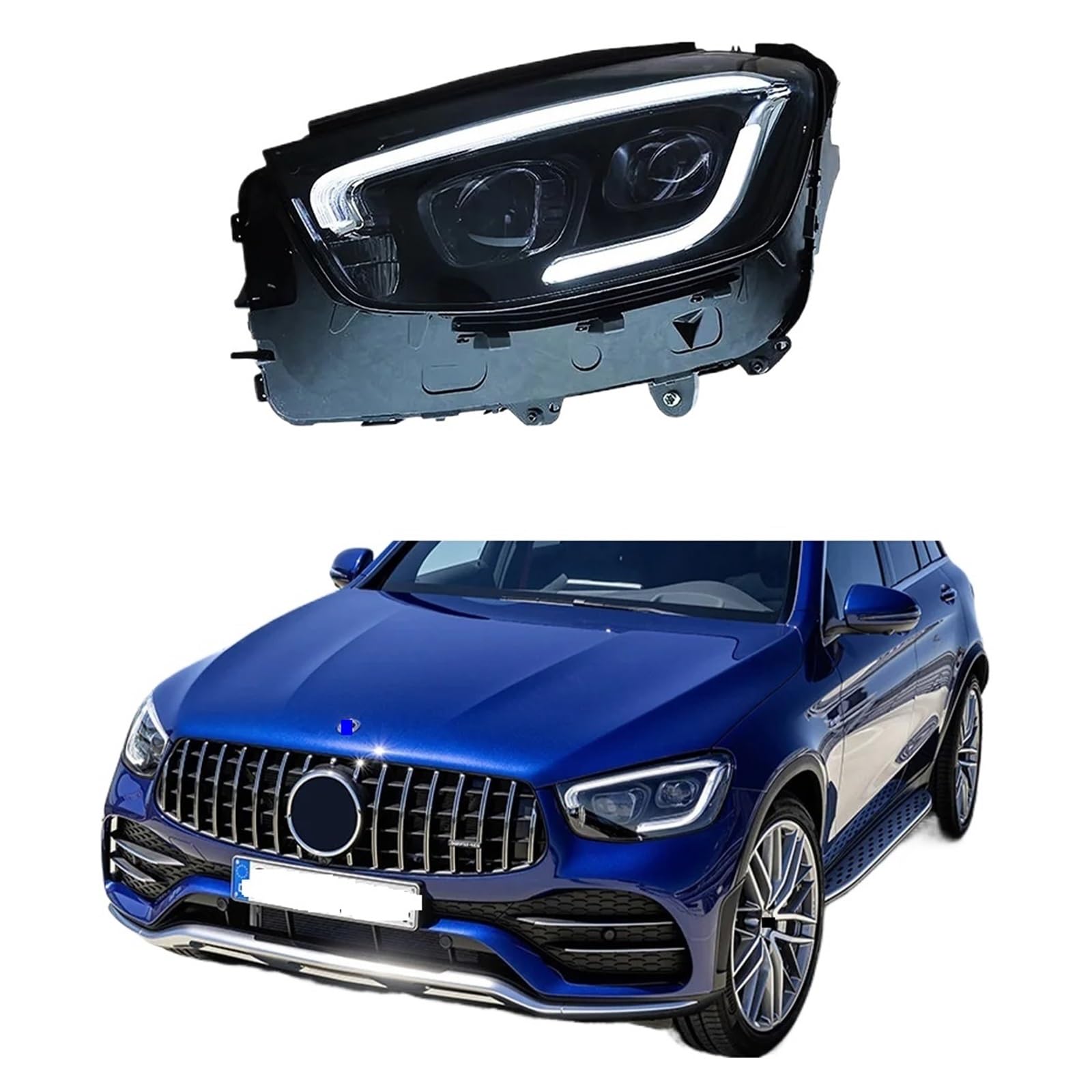 メルセデス・ベンツ GLC DBA-253946 LED 右ヘッドライト ベンツ GLC DBA-253946 LED 右 ヘッド ランプ ライト 149 : 有限