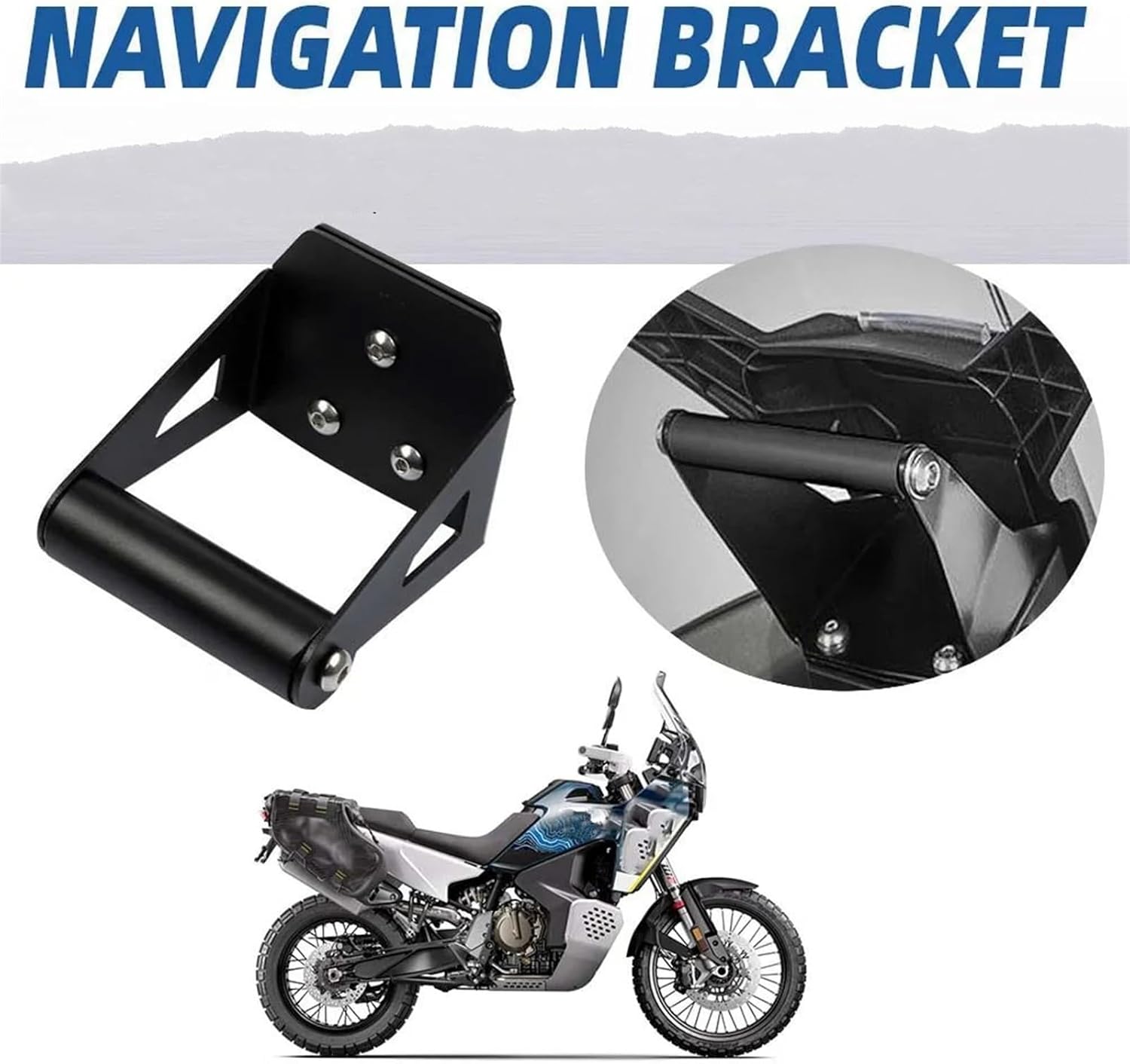 オートバイ用 GPS ナビゲーション マウント ノルデン 901用 ノルデン901用 2022 2023 2024 携帯電話ホルダー