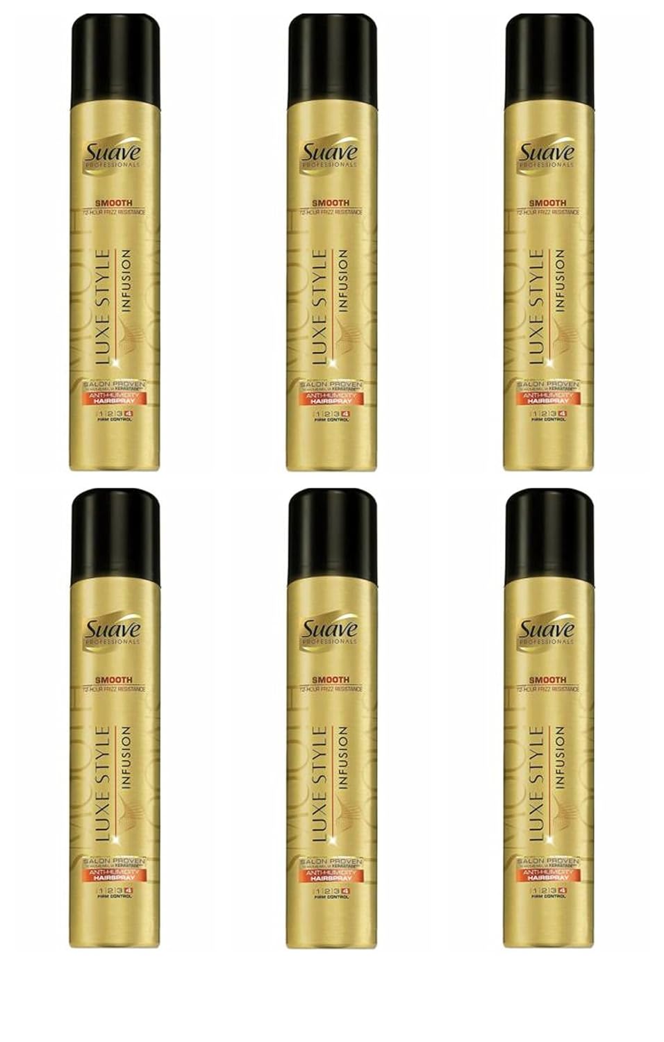 Suave Luxe Style Smooth Hair Spray AntiHumidity 8.5 Ounce