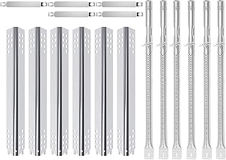 AOREWTGGH Grill Burner Replacement for Charbroil Performance 6 Burner 463276617 463244819 463238218 463276517, G470-0004-W1A Heat Plate for 5 Burner 463347519,4 Burner 463347017 Grill Burner Pipe