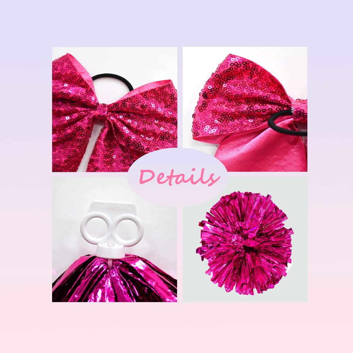 Zombies Cheerleader Dresses for Girls Zombies Dress, 4-12 Years - Image 4