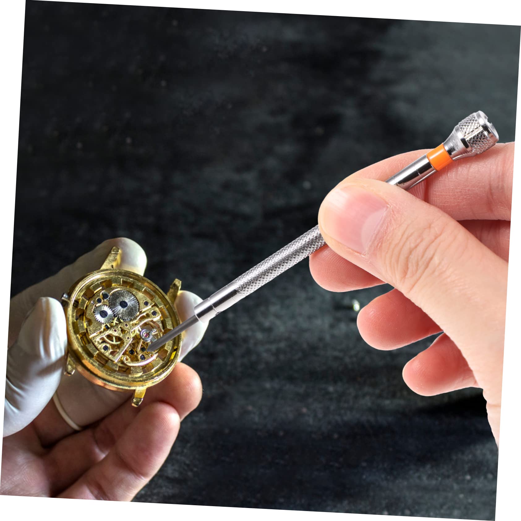 Juego de 13 Destornilladores para Relojes, microdestornilladores, Herramientas para relojeros, Kit de Joyas, minidestornilladores de precisión, Destornilladores pequeños para teléfonos, j(