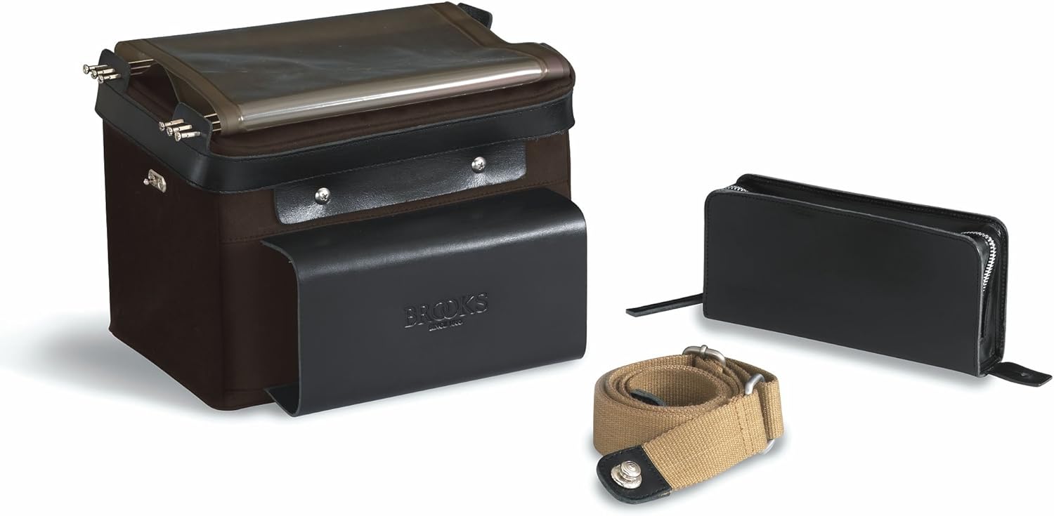 Brooks Saddles Cornwall Handlebar Bag with Arkel Fixing System