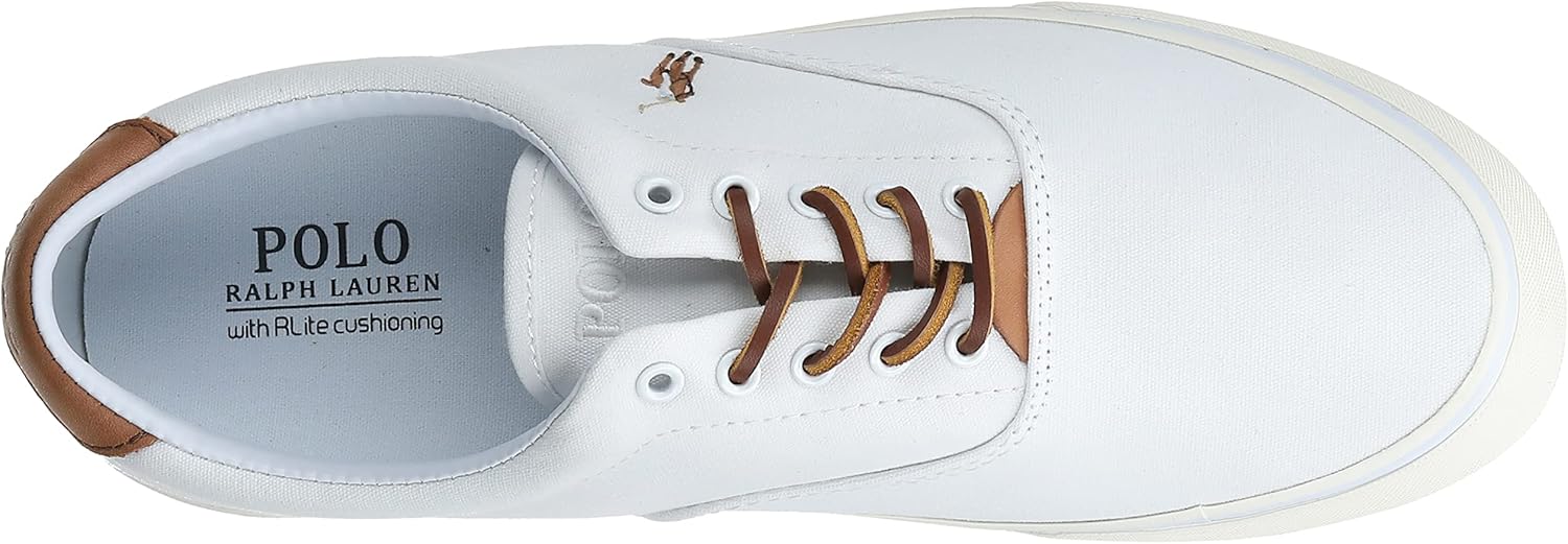 POLO RALPH LAUREN Men's Thorton Sneaker 8.5 White