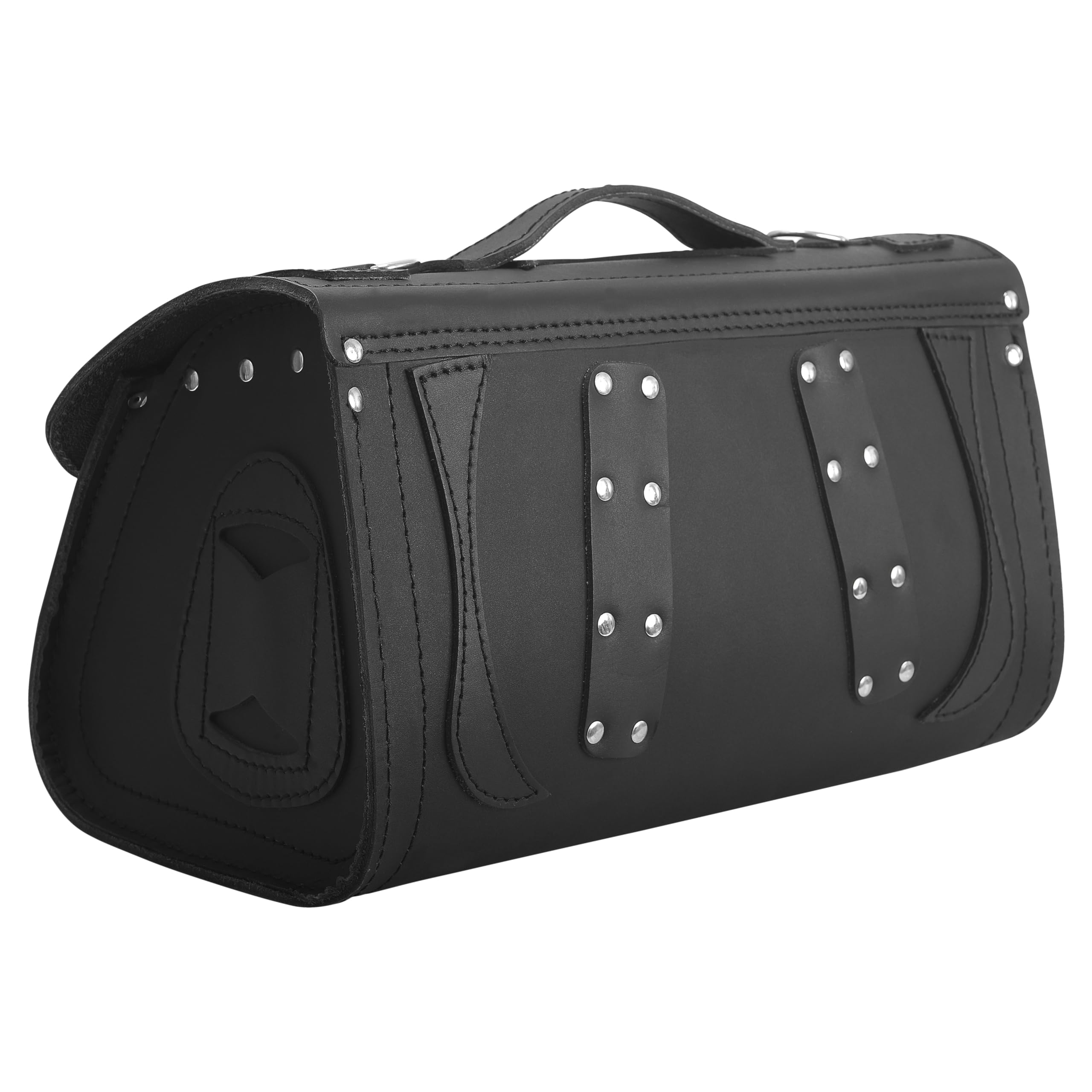 ORLETANOS Lederkoffer Devil - Harley Davidson Gepäckträger