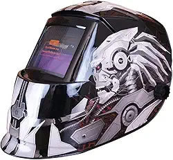 Máscara de Solda Automática Tonalidade 11 Fixa Silver-TITANIUM-5243