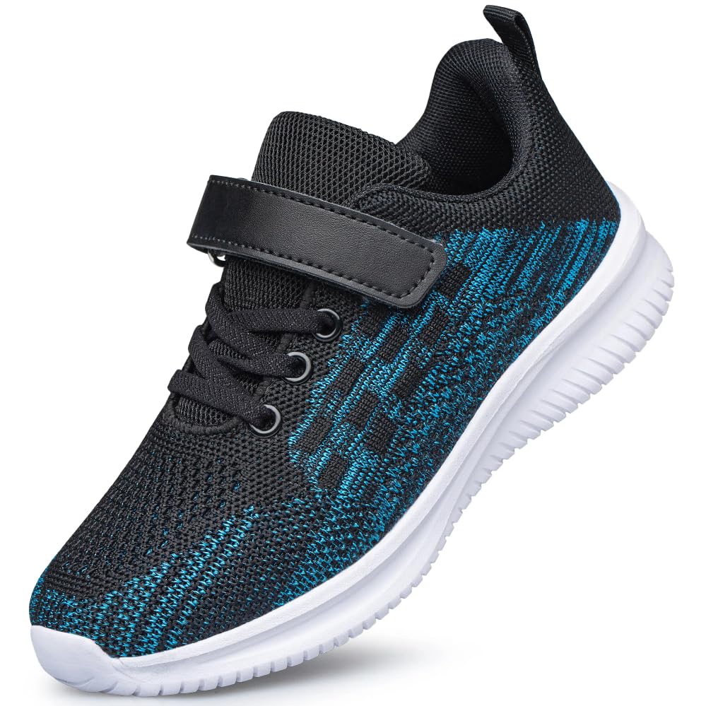 YHOON Boys Girls Shoes Kids Sneakers Breathable Athletic Running Tennis Shoes for Toddler/Little Kid/Big Kid