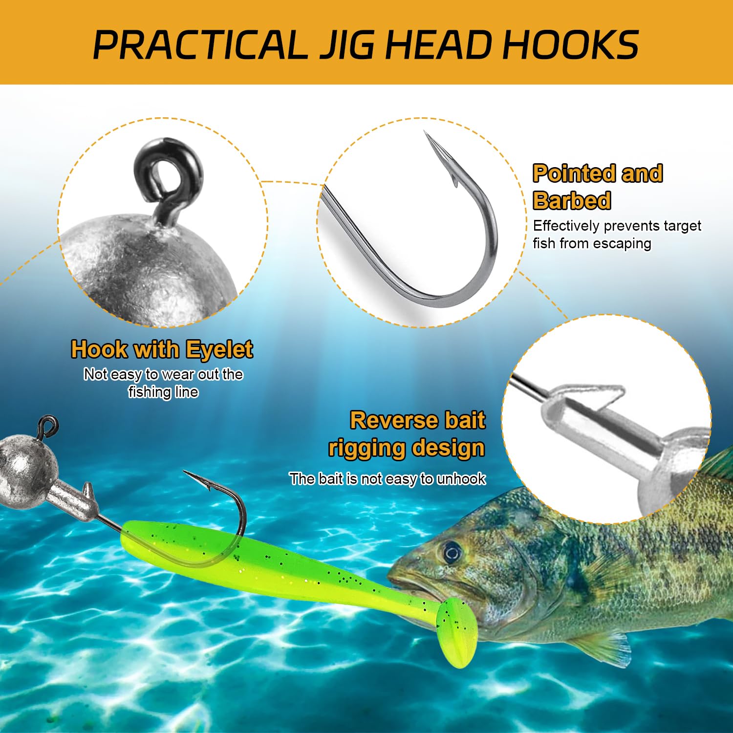 Señuelos Pesca Jig y Bait 48 Piezas 9cm 12cm 1g 2.5g Kit Spinning Lucio Black Bass