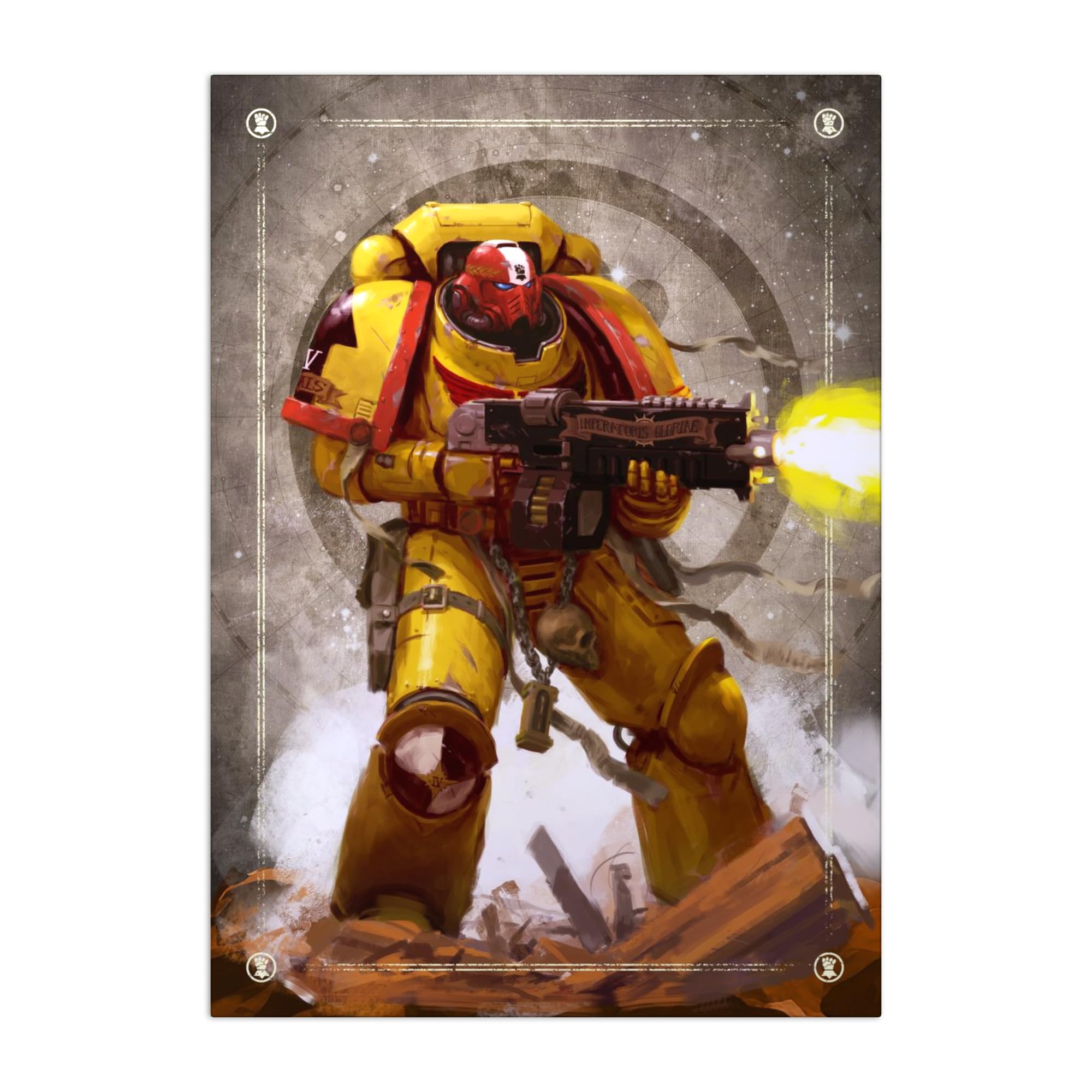Amazon.com: Displate Official Warhammer Metal Poster Magnetic