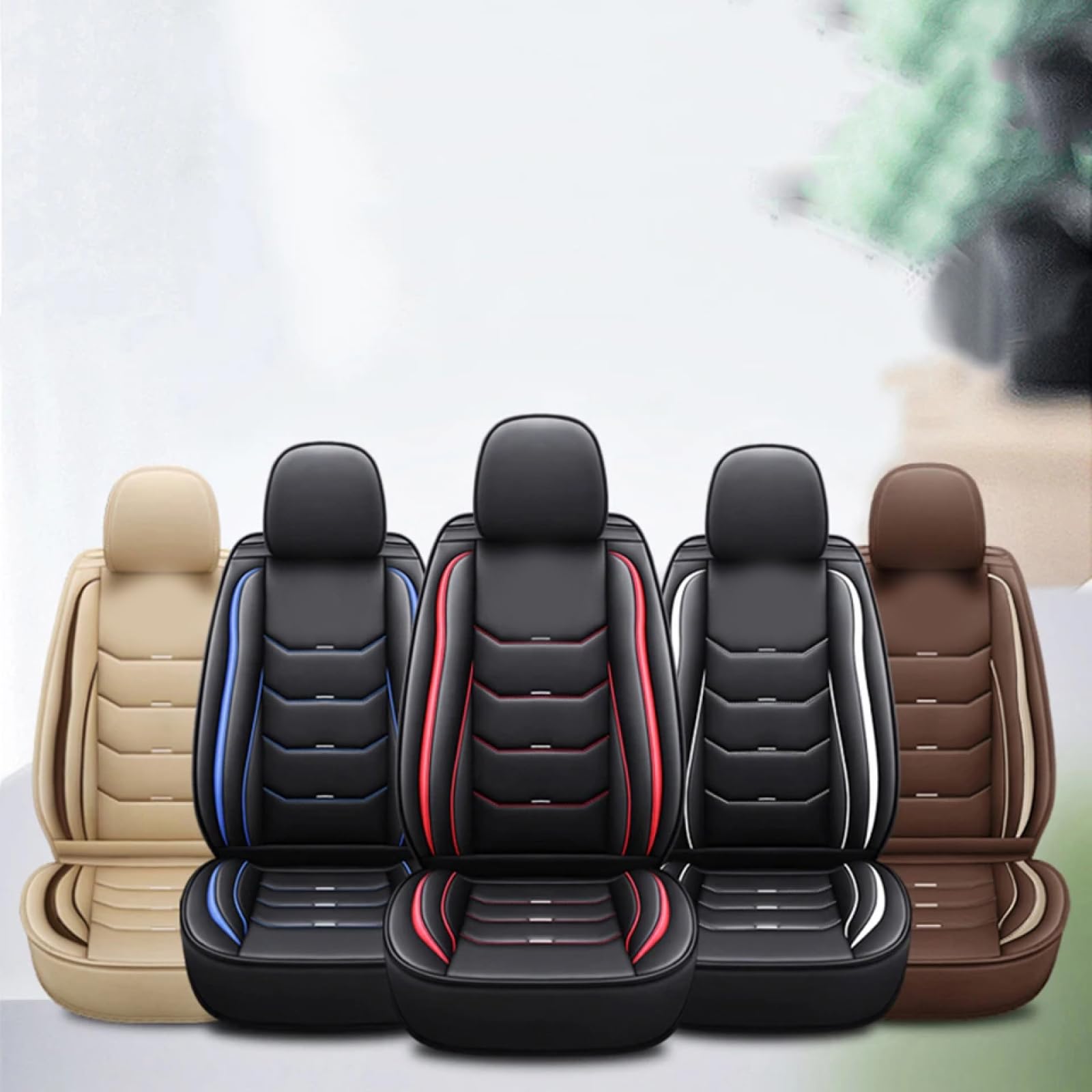 Fundas para Asientos de Coche, Polipiel, Fundas para Asientos de automóviles, Cobertura Total, Piel sintética para vehículos,para Hilux