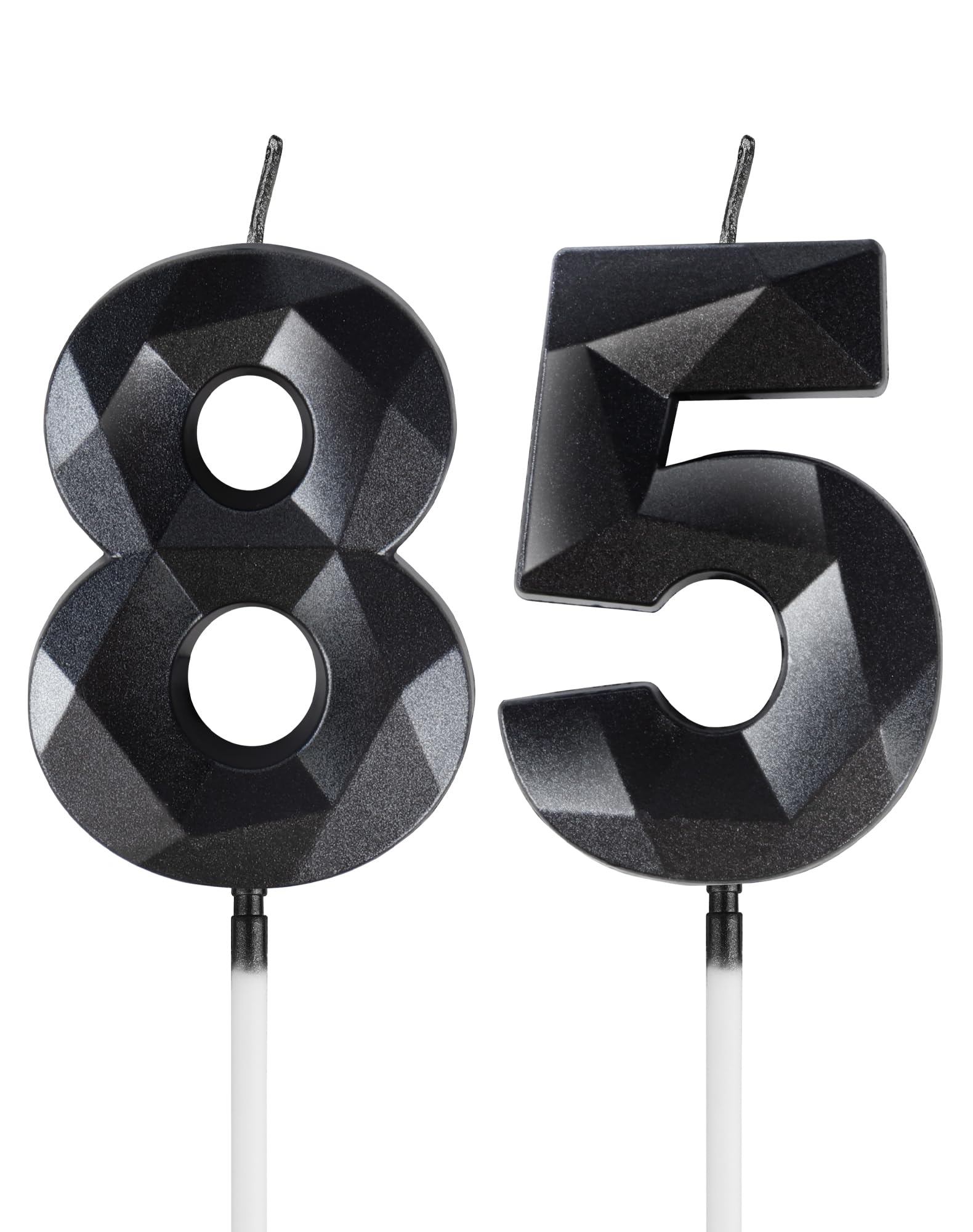 Royal Blue 13th Birthday Candles, 3D Number 13 Candle for Cake, Boy Girl 13th Birthday Decorations,Sapphire Candle Topper Blue Cake Decorations for Birthday Party Wedding Anniversary Supplies — view 140