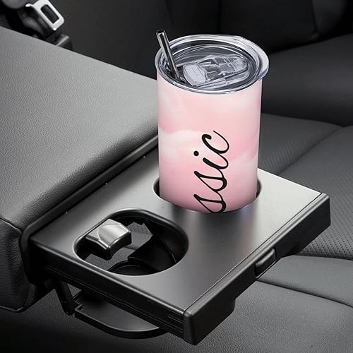 Miniatura 6 de Vaso personalizado con tapa de nombres de fotos y pajilla, vasos delgados personalizados para mujeres y hombres, regalos de cumpleaños para el día